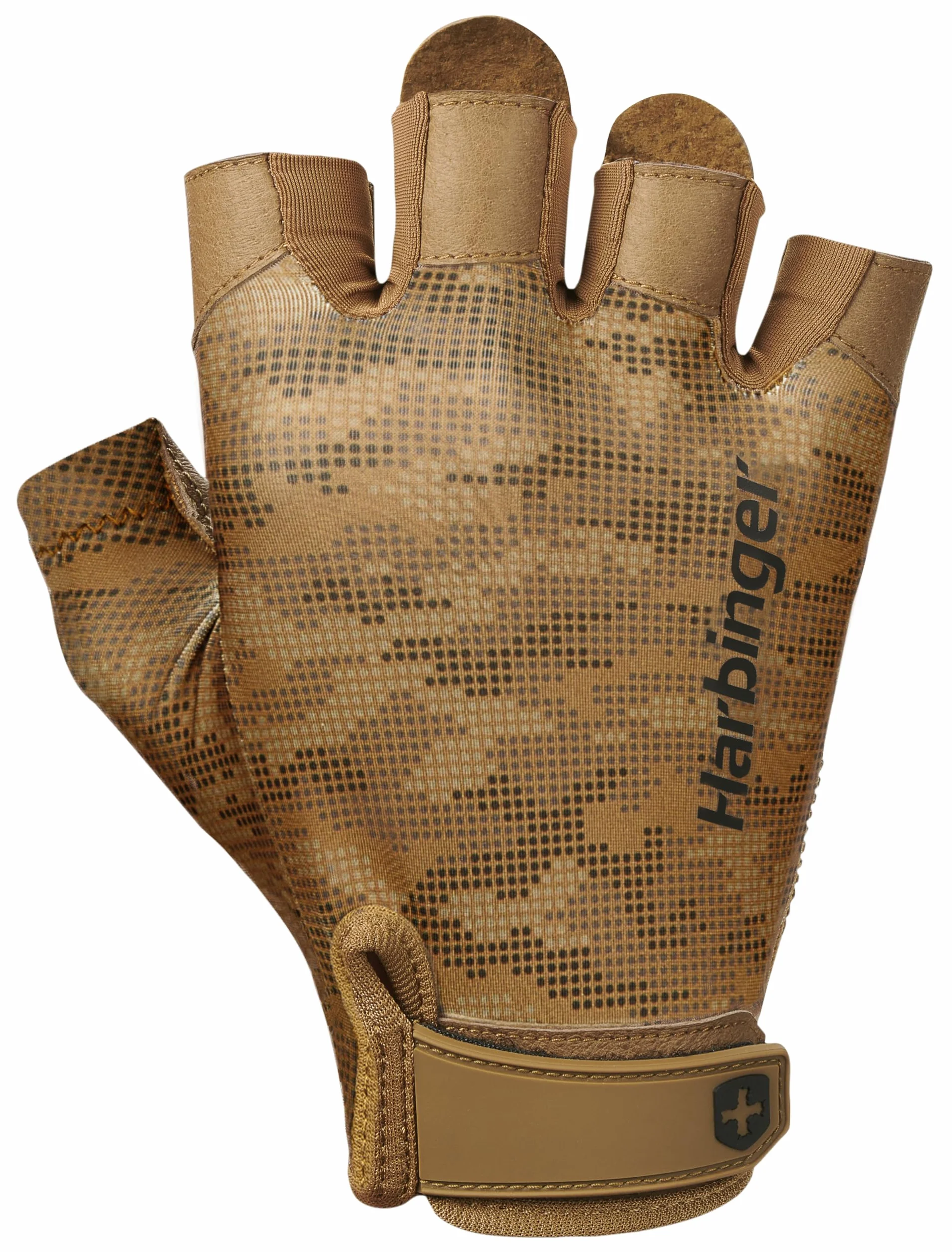 Harbinger Pro 2.0 Golfy do podnoszenia ciężarów, unisex, jasnobrązowe, duże, camo