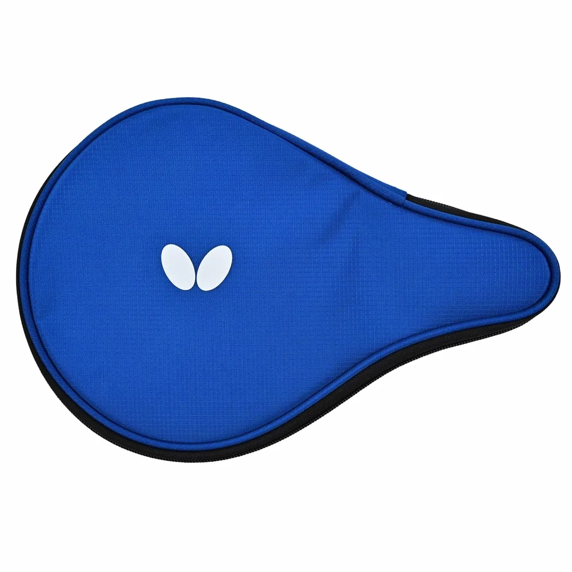 Butterfly Logo case owal, pokrowiec na rakietę do tenisa stołowego, pojedyncze etui (królewski niebieski, pojedyncze etui)