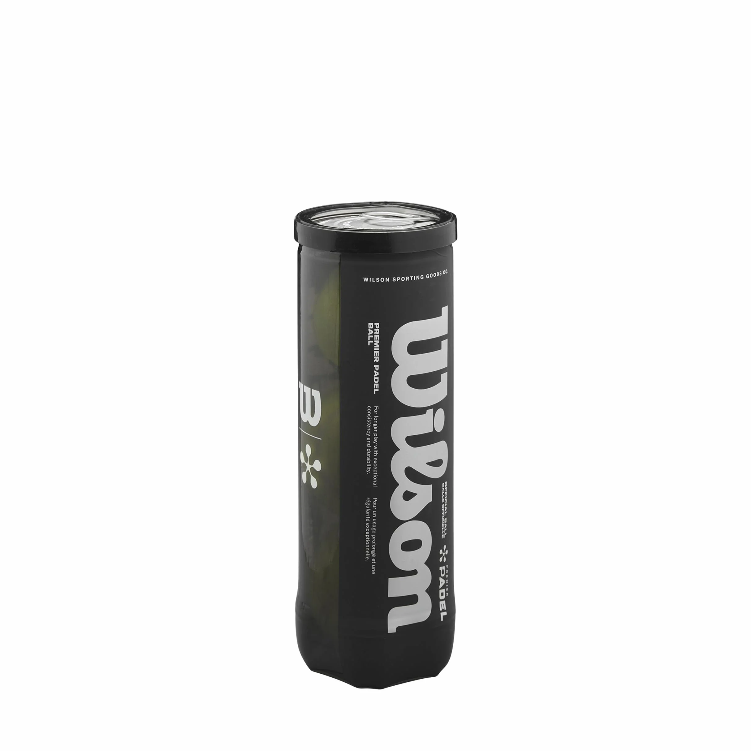 Wilson Unisex Premier Padel Paddel Balls, żółte, 3 sztuki w opakowaniu