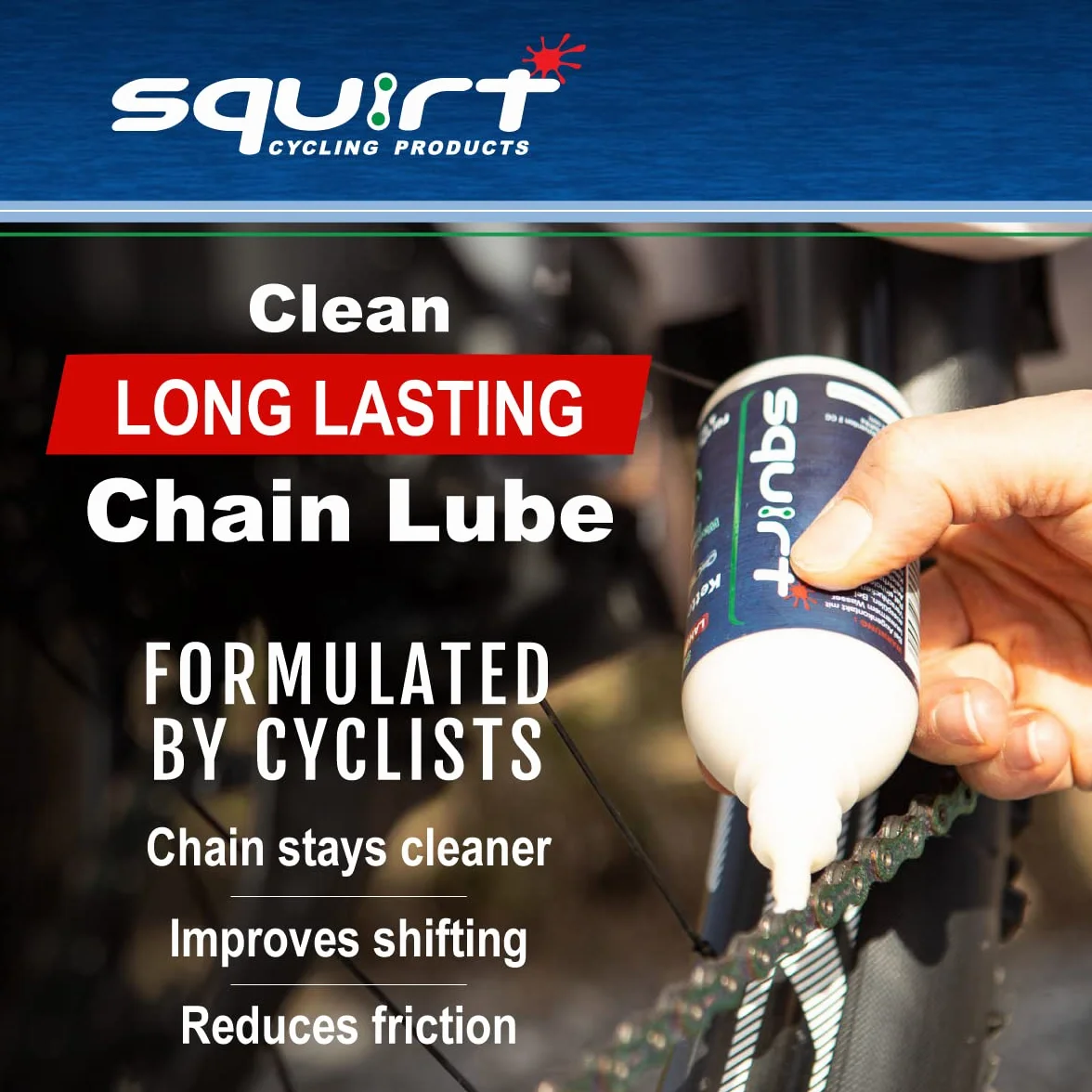 Squirt Chain Lube 120ml