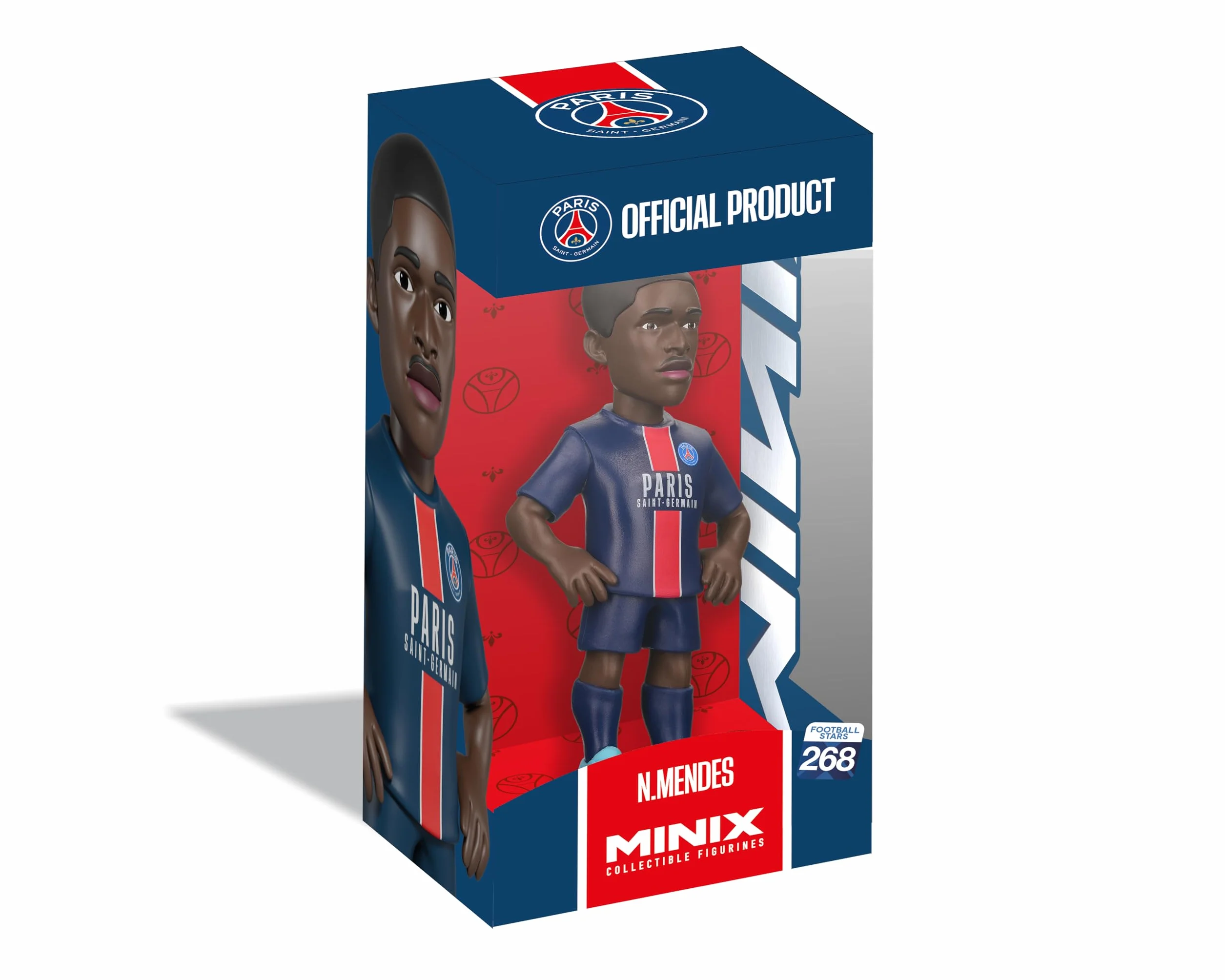 MINIX Football Stars #274 PSG Mendes Figurka kolekcjonerska 12 cm