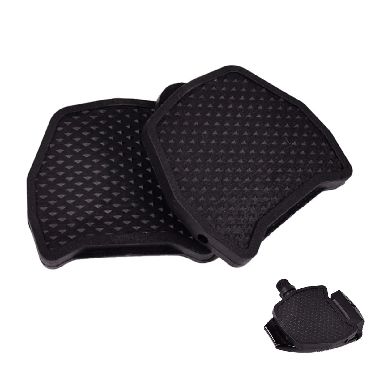 Pedale Plate,Pedaladapter,Pedal Konverter für Shimano SPD-SL Klickpedale