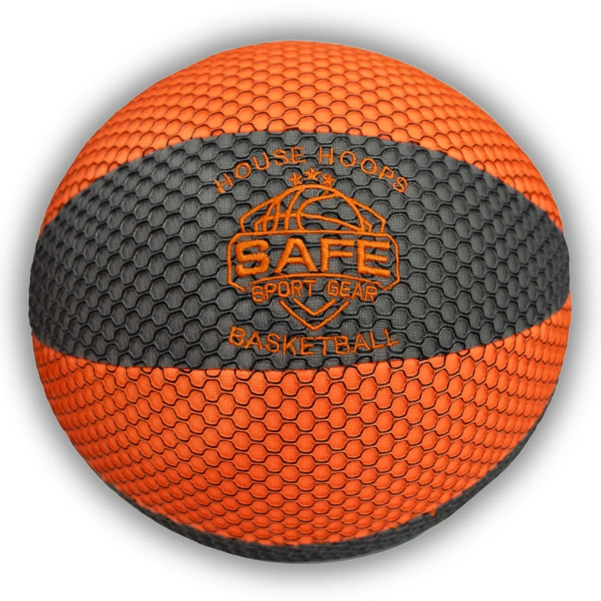 Safe Sport Gear Koszykówka domowa - Koszykówka HouseHoops - Realistyczna tekstura i odbijanie - nie ściera ani nie rysuje podłóg i ścian