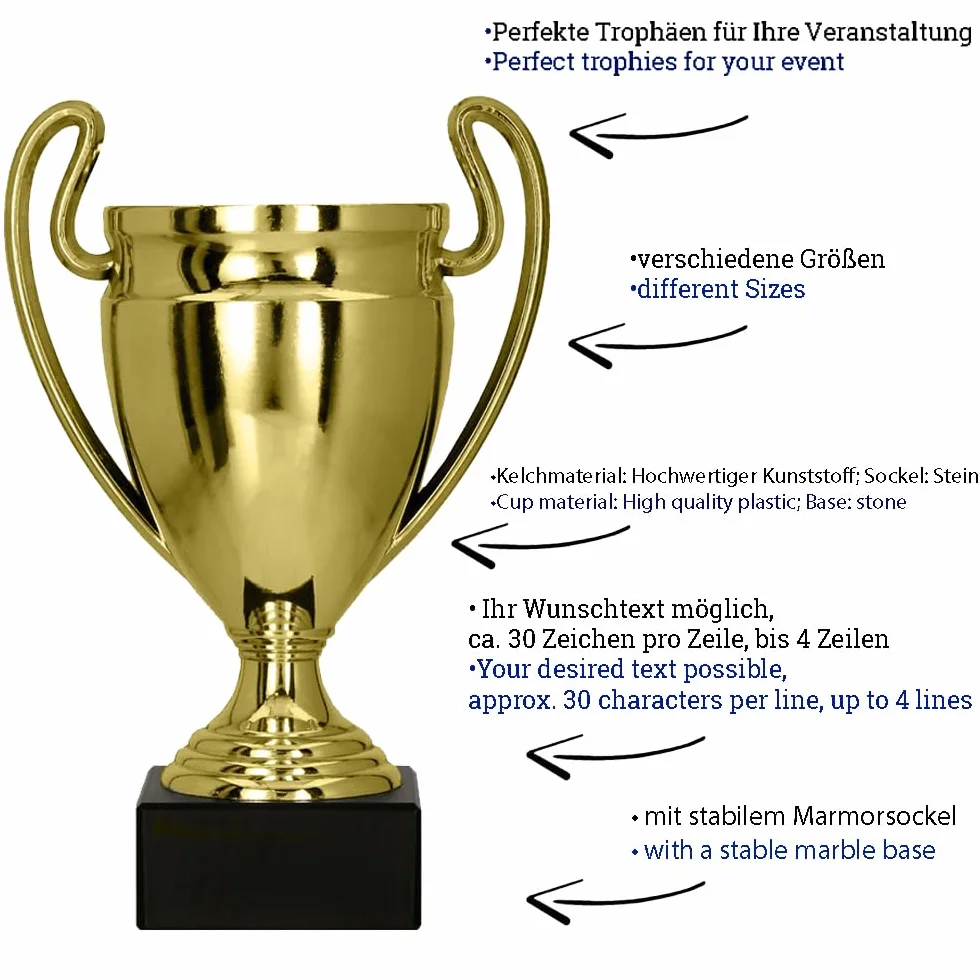 Larius Puchar Ehrenpreis trofeum uniwersalne z tekstem na życzenie
