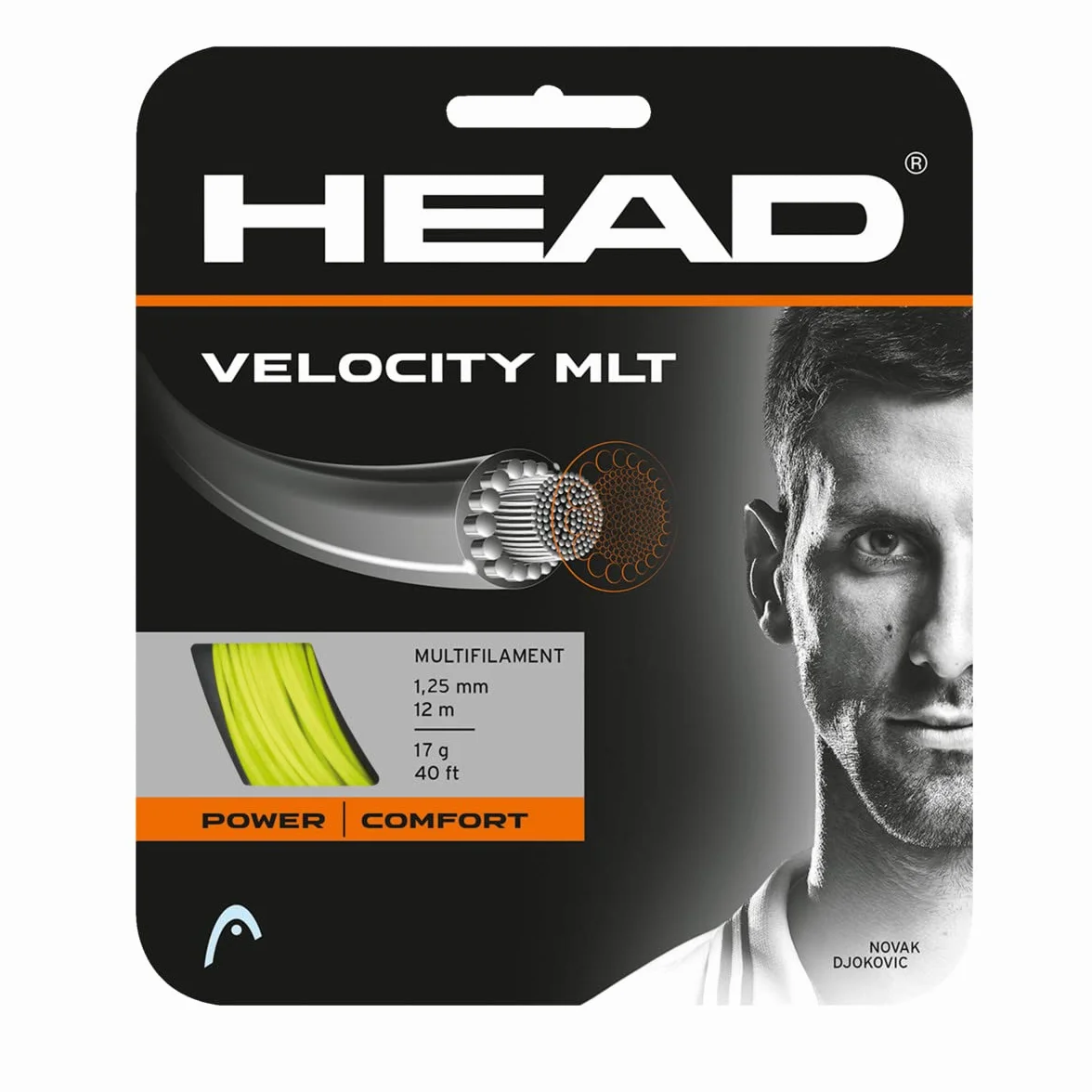 Head Unisex's Velocity MLT zestaw rakieta string-wielokolorowa/czarna, rozmiar 16