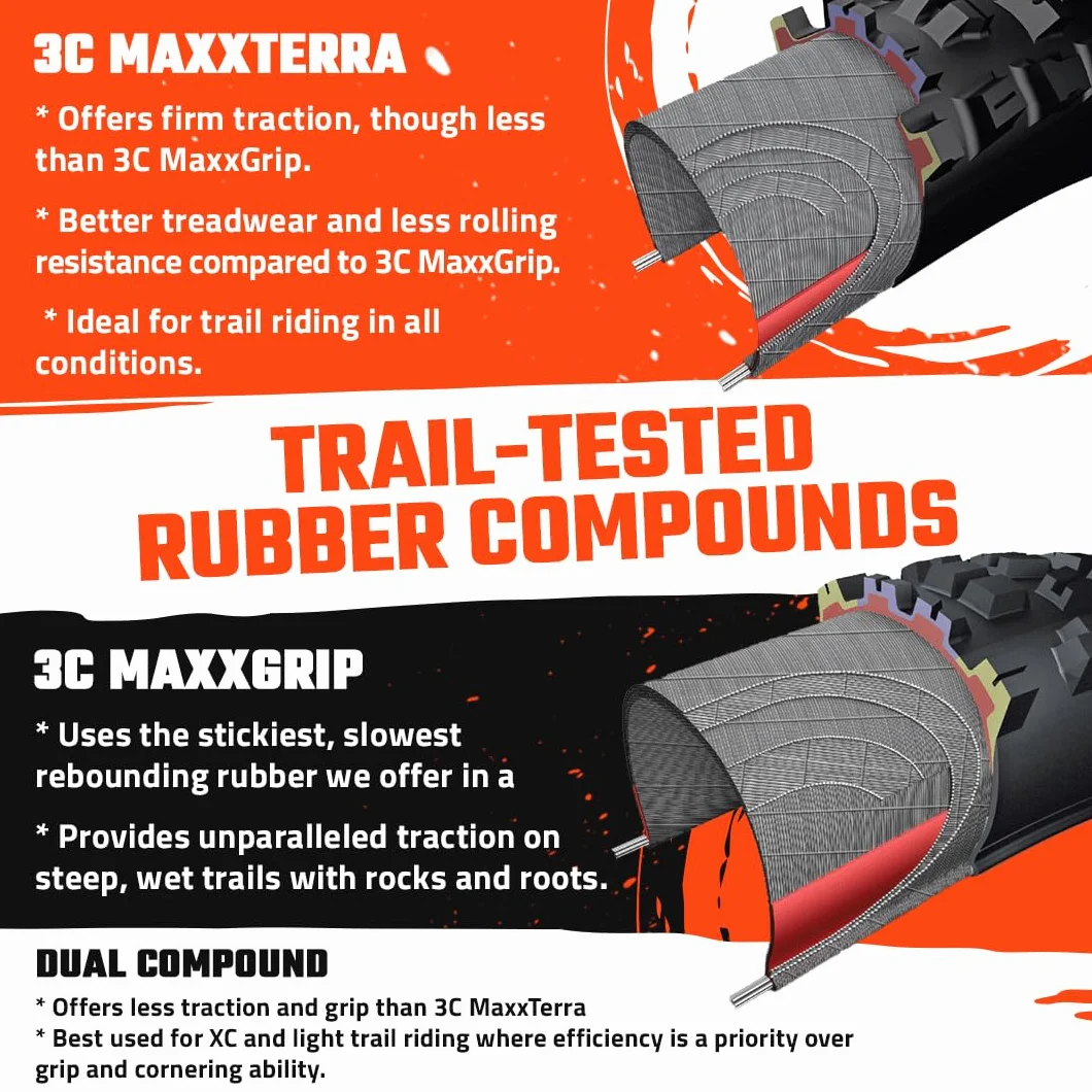 Maxxis Rekon 29x2.40 WT 60 TPI składany 3C MaxxTerra EXO TR czarny