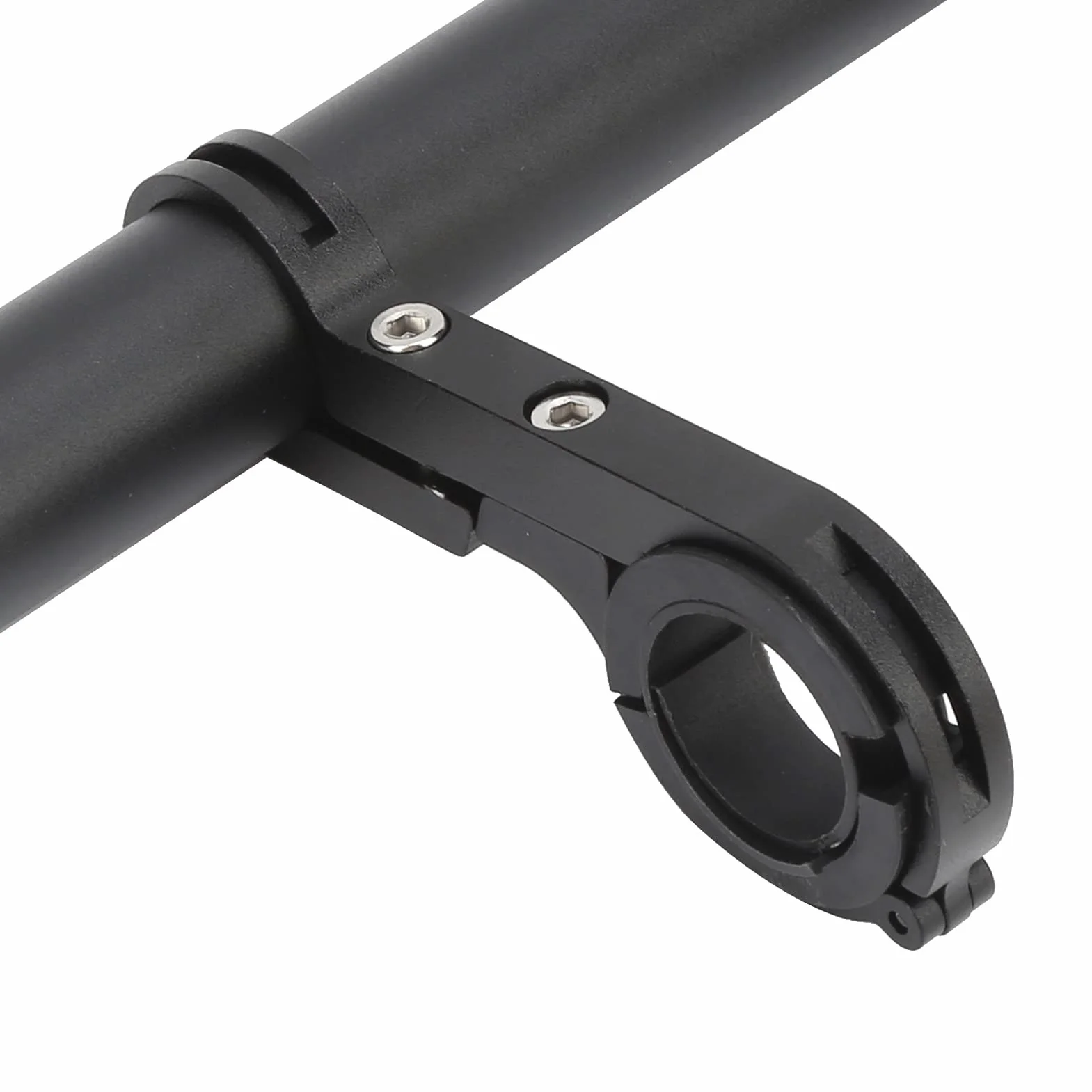 Yosoo Health Gear Przedłużenie Kierownicy Roweru Przedłużenie Kierownicy ze Stopu Aluminium 30 Cm 22,2 Mm Pasek Montażowy Szybki montaż Podwójne Mocowanie śrubowe do Mocowania Reflektora do Telefonu
