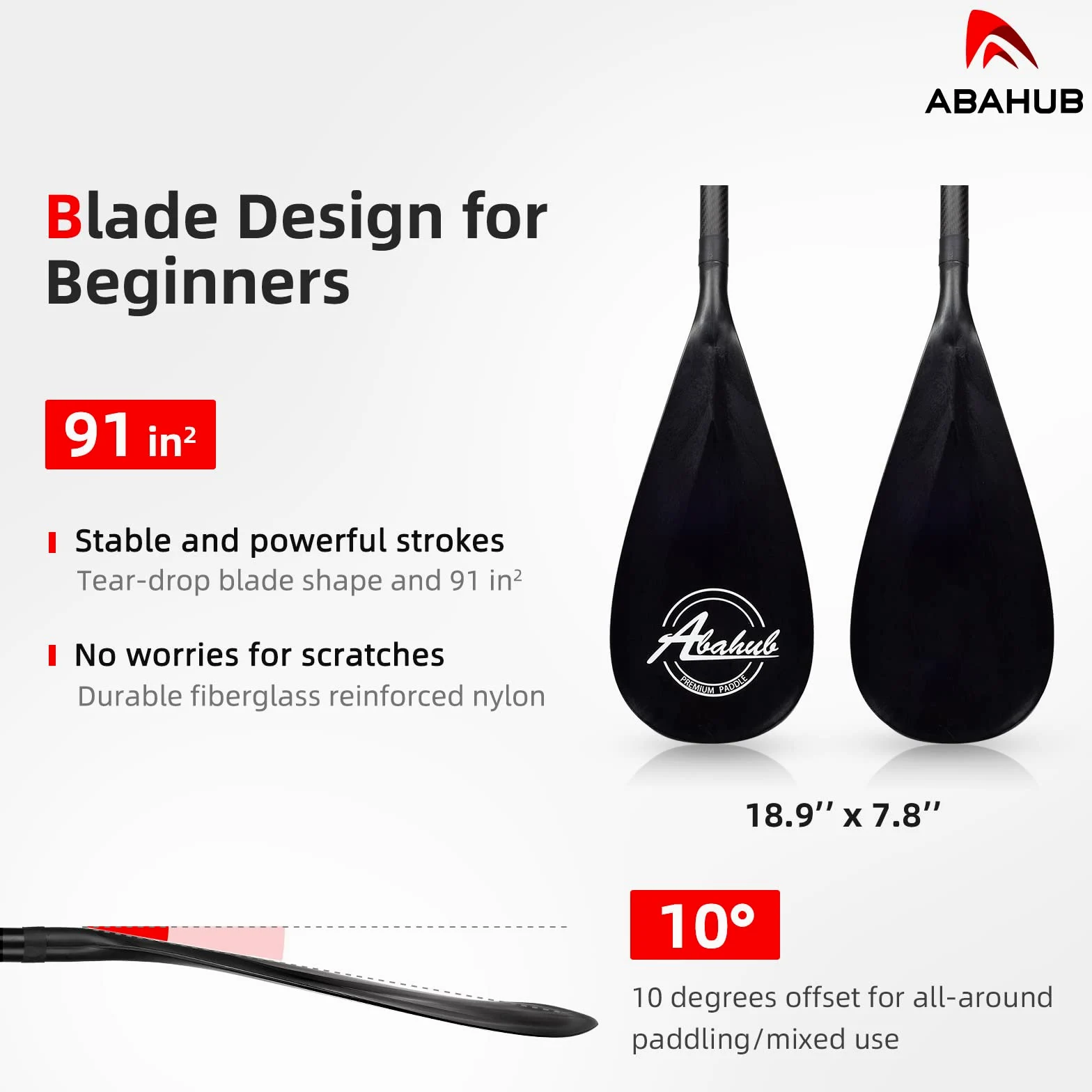 Abahub Carbon Paddle z Paddlebag Sup Paddle Wysuwane 170-218 cm do deski surfingowej Sup Carbon Shaft, Blady plastik w nadruku fali Czarny/Szary/Niebieski/Pomarańczowy/Czerwony/Żółty