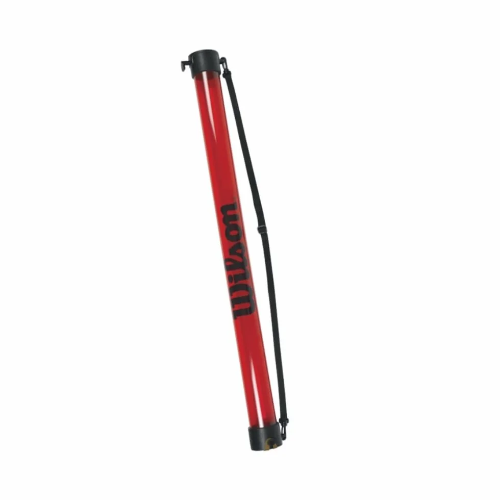 Wilson Tuba do zbierania piłek, Ball Pick Up Tube, zawiera do 18 piłek, czerwona, WRZ323800