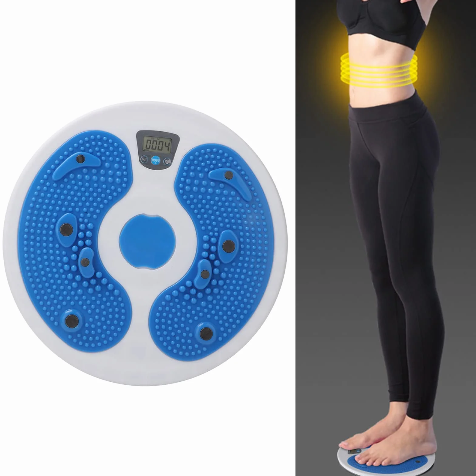 Twist Board Twist Waist, Twist Twist Twin Ćwiczenia talii i bioder do treningu aerobowego do fitnessu i treningu
