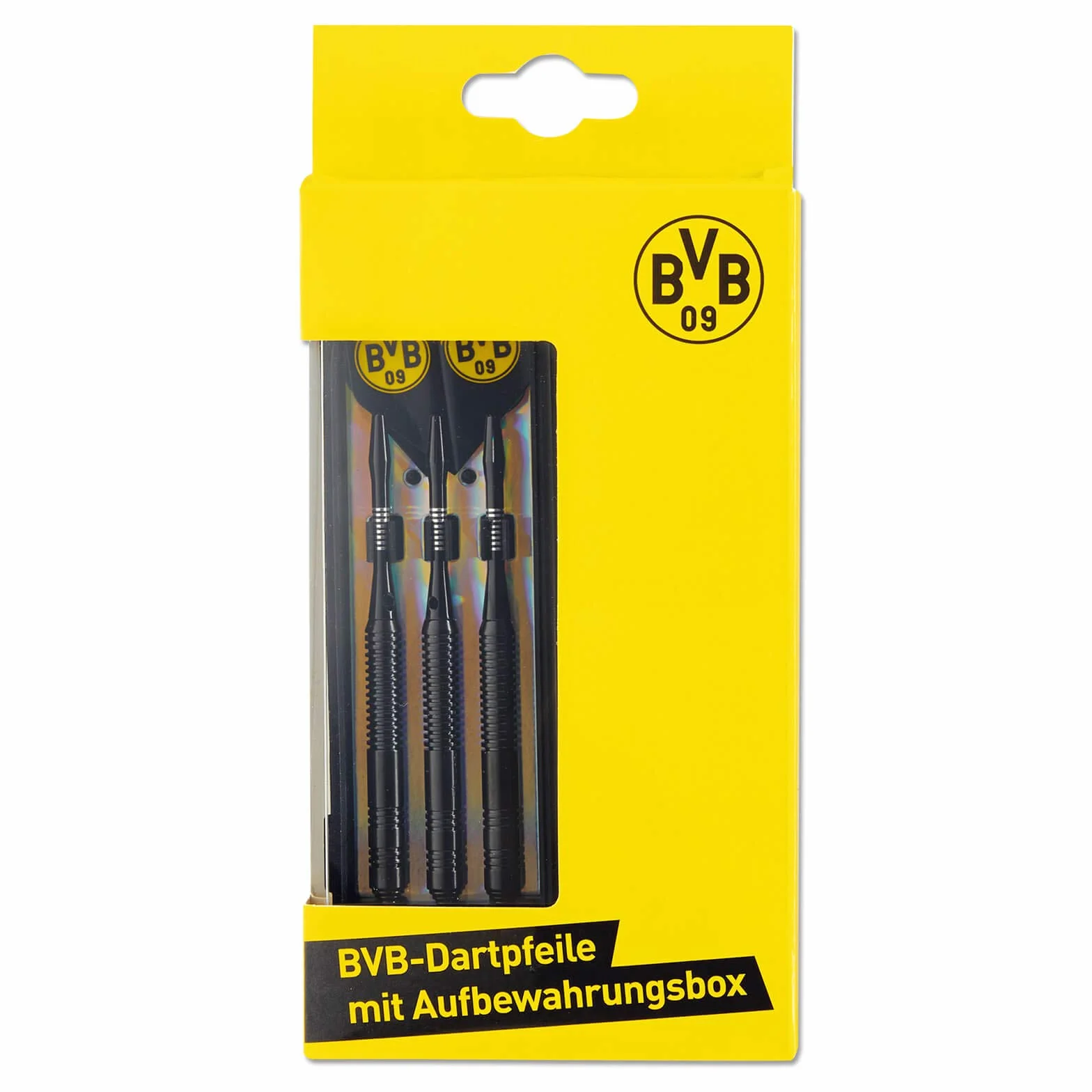 Borussia Dortmund BVB rzutki do darta z pudełkiem, czarne/żółte
