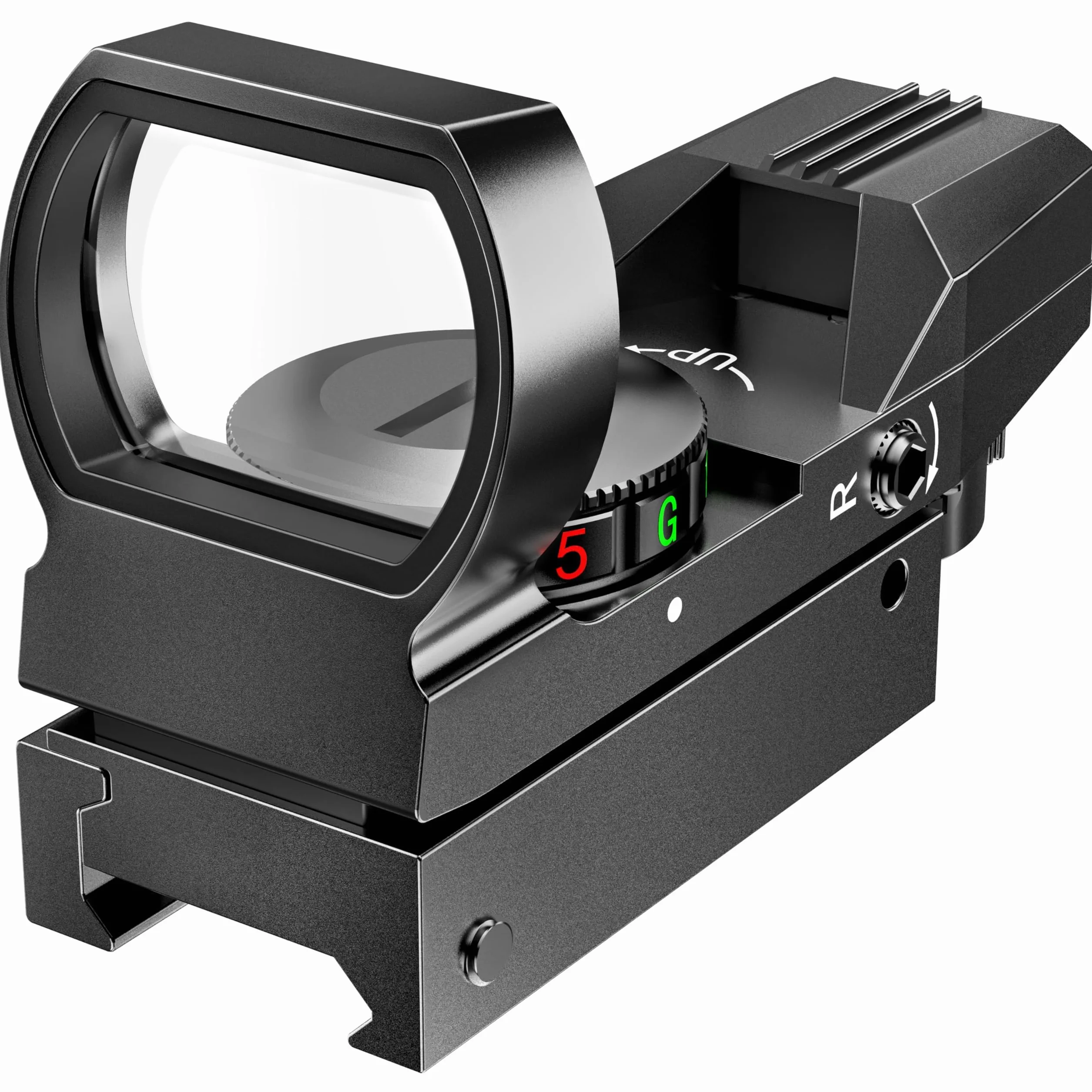 Feyachi RS-28 Red Dot Visor Zielony Reflex Sight z Regulowanym Tactical Reticle Scope Kompatybilny z 20mm / 22mm Picatinny