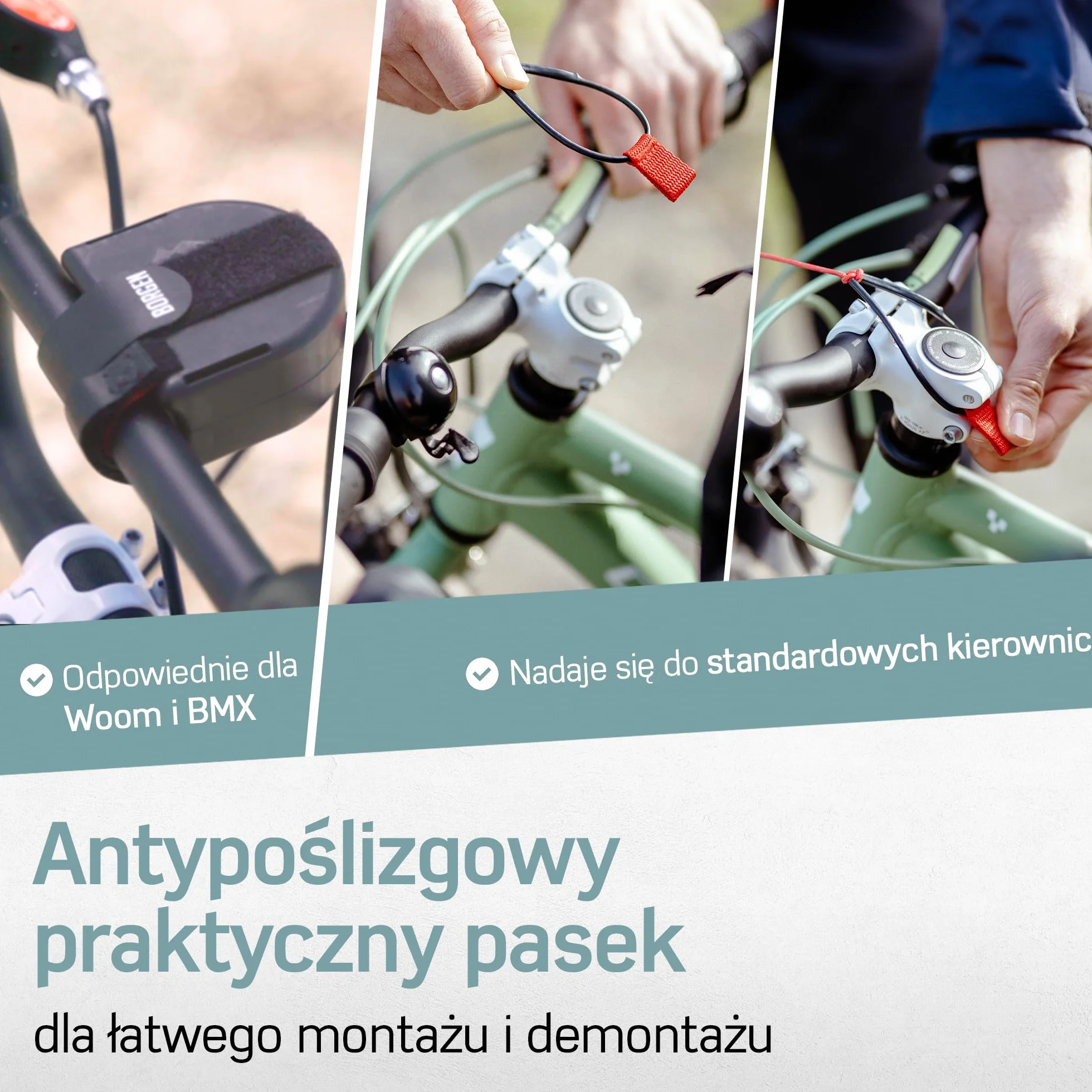 Borgen Lina holownicza do rowerów dla dzieci i dorosłych, Udźwig do 120 kg