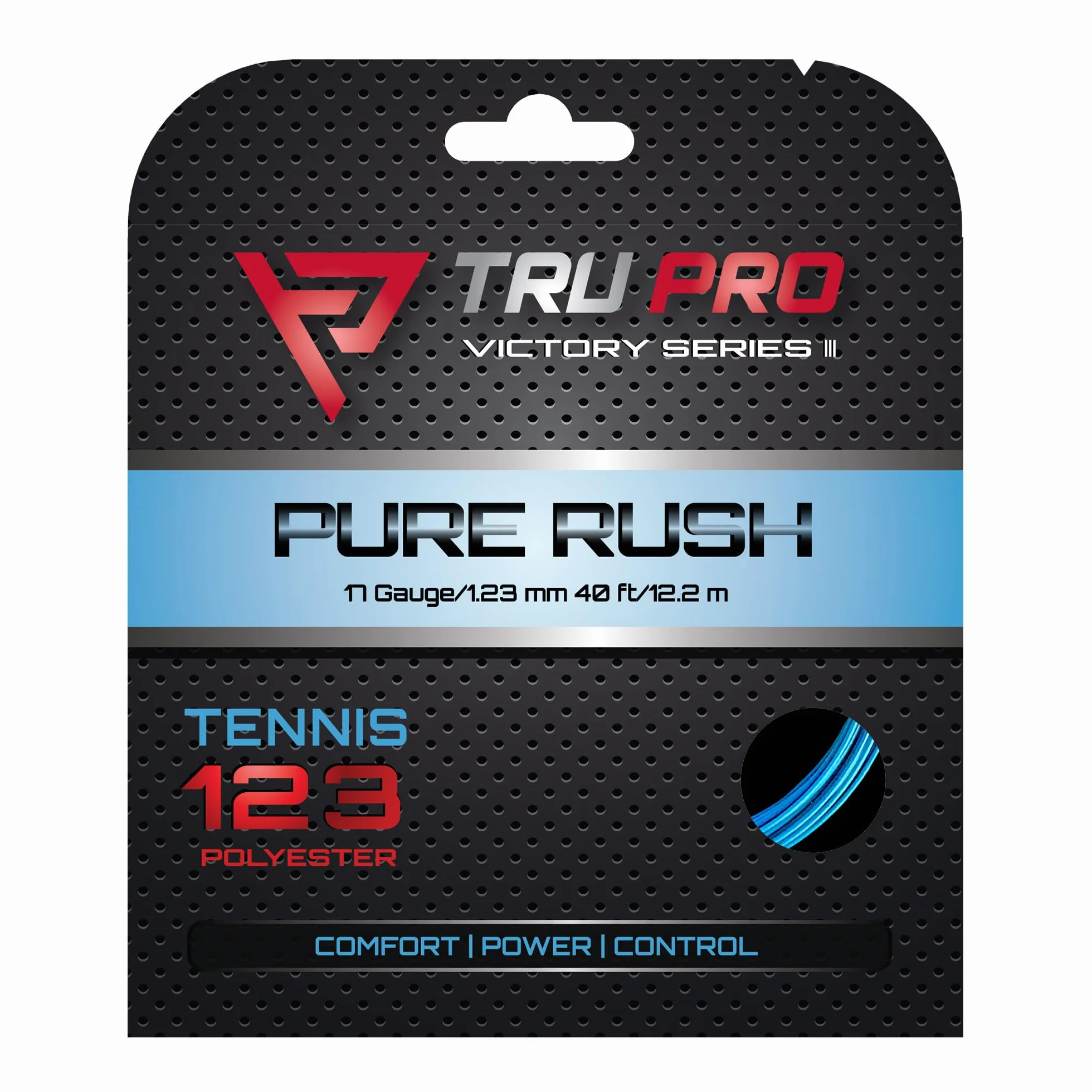 Pure Rush – sznurek tenisowy (poli): przyjazny dla ramion – dla konkurencyjnego tenisisty