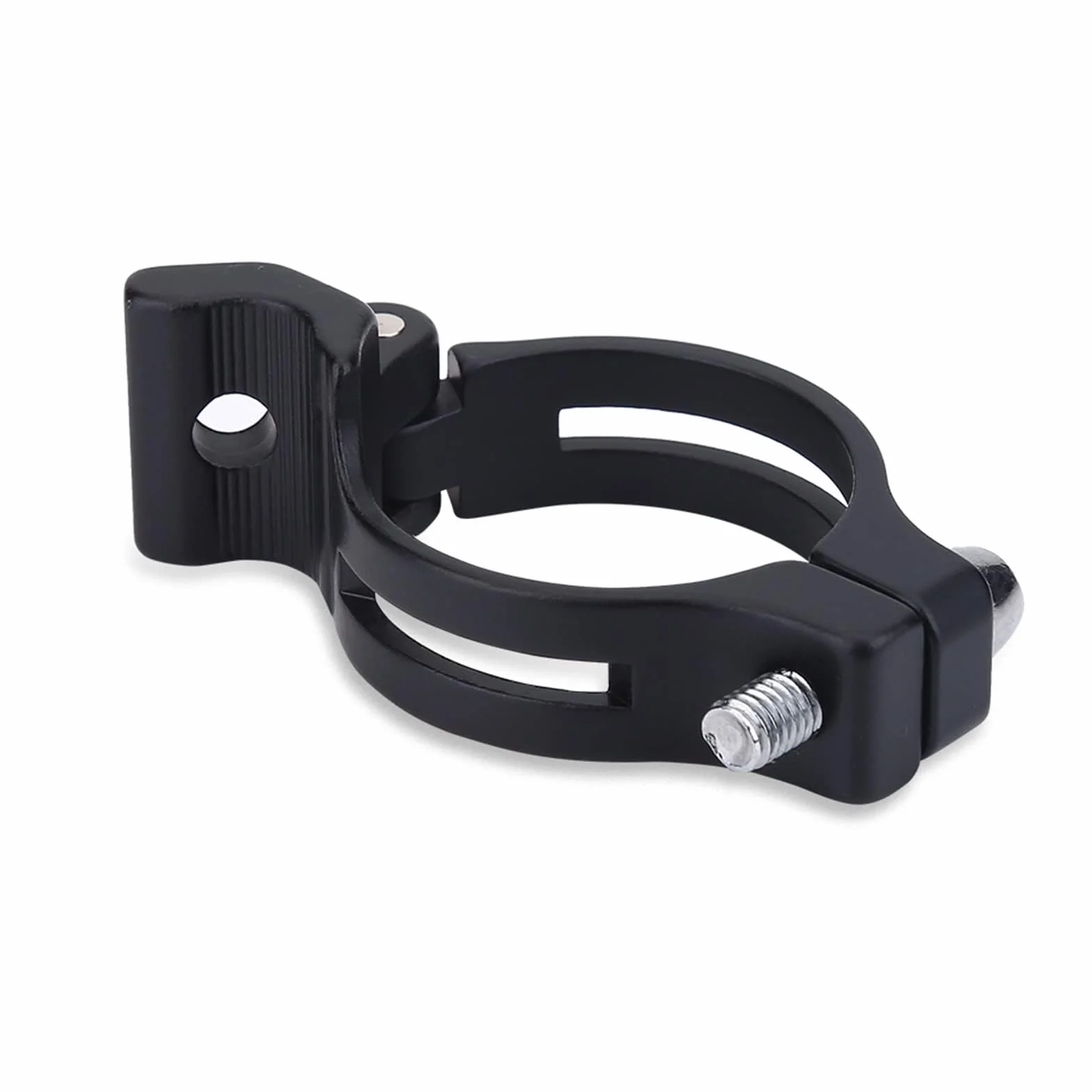 Przedni adapter przerzutki czarny 31,8 mm / 34,9 mm stop kabel stop rower górski przerzutka adapter zacisk