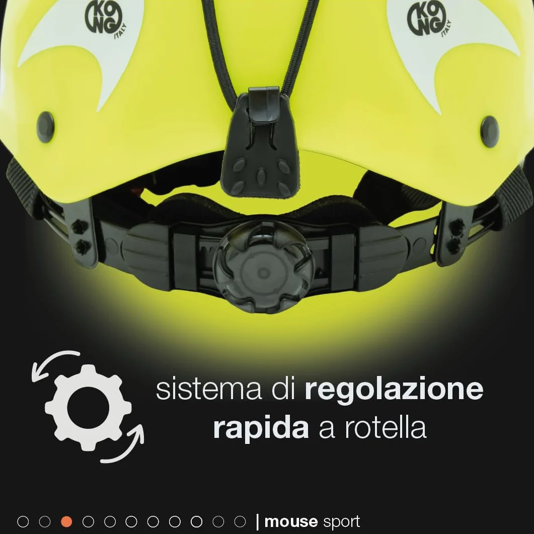 Kask Kong 99716FY02KK neonowy żółty rozmiar uniwersalny