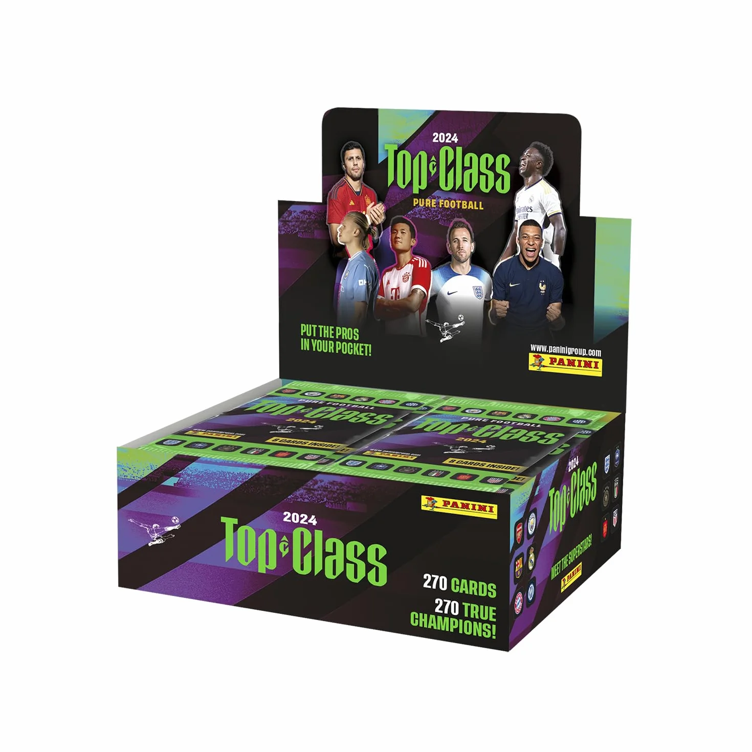 Panini Top Class Pure Football FIFA 2024 Gra Karciana Wielokolorowy