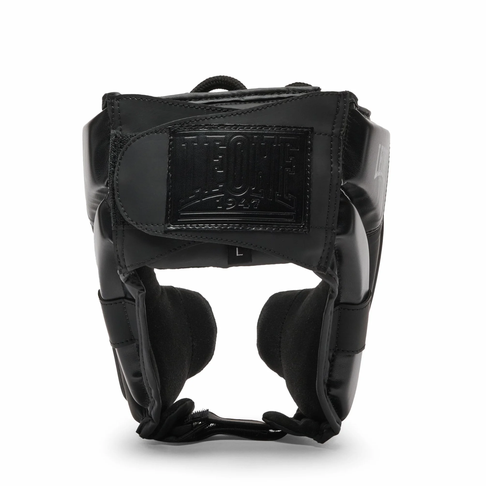 LEONE 1947 Kask treningowy Black Edition dla dorosłych, czarny, L