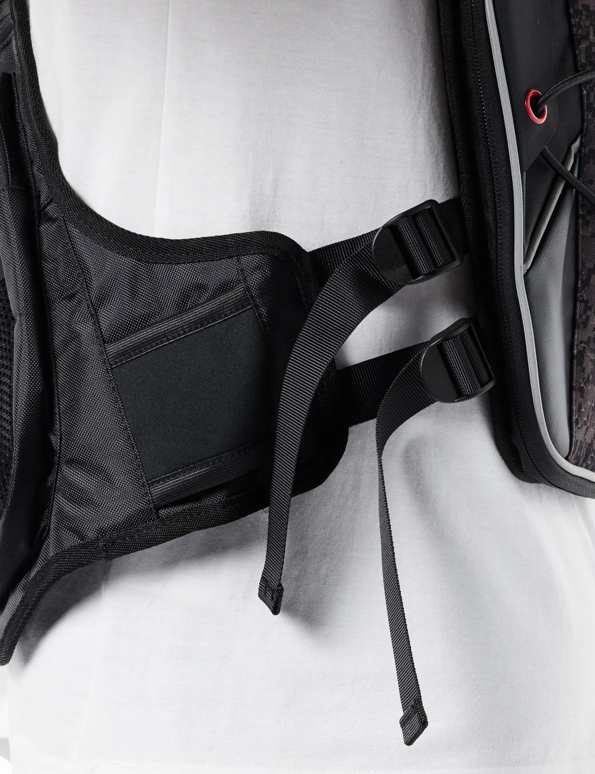 Rapala Unisex Rapala - Vissersvest Urban Vest Pack - z wirugzakiem na akcesoria dotykowe kurtkę, moro czarne, unikalna UE