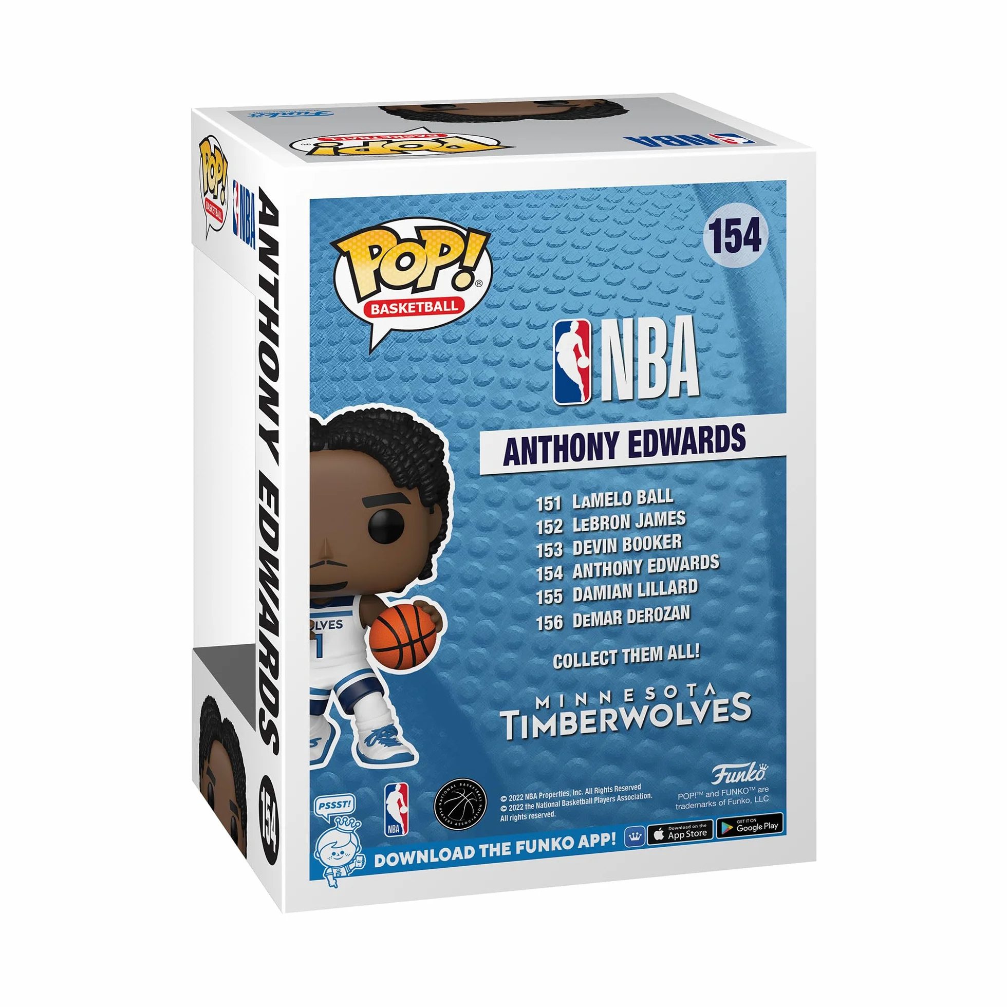FUNKO POP! NBA: Timberwolves - Anthony Edwards