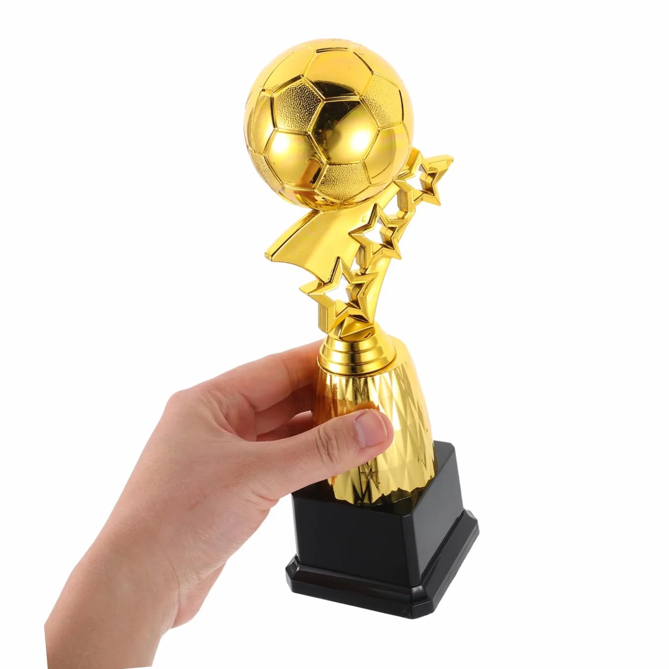 Puchar Piłkarski Plastikowy Trofeum Dla Chłopiec Dziewczynka Nagroda Za Zawody Piłkę Nożną Idealny Wydarzenia Sportowe Szkole i Klubie Lekki i Trwały
