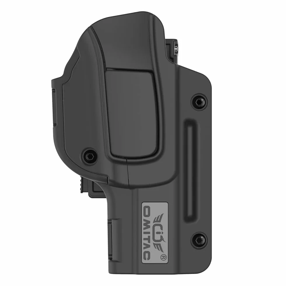 Obrót o 360° Glock17 Kabura do Glock17, 22, 31 Gen 1-4 i G17 Gen5 - Prawa ręka OWB klips do paska ukryty do noszenia