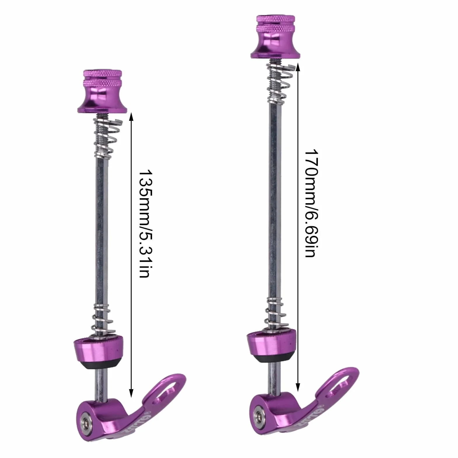 Szybkozłączkowe szpikulce ze stopu aluminium rower górski MTB piasta koła przednie i tylne szpikulce
