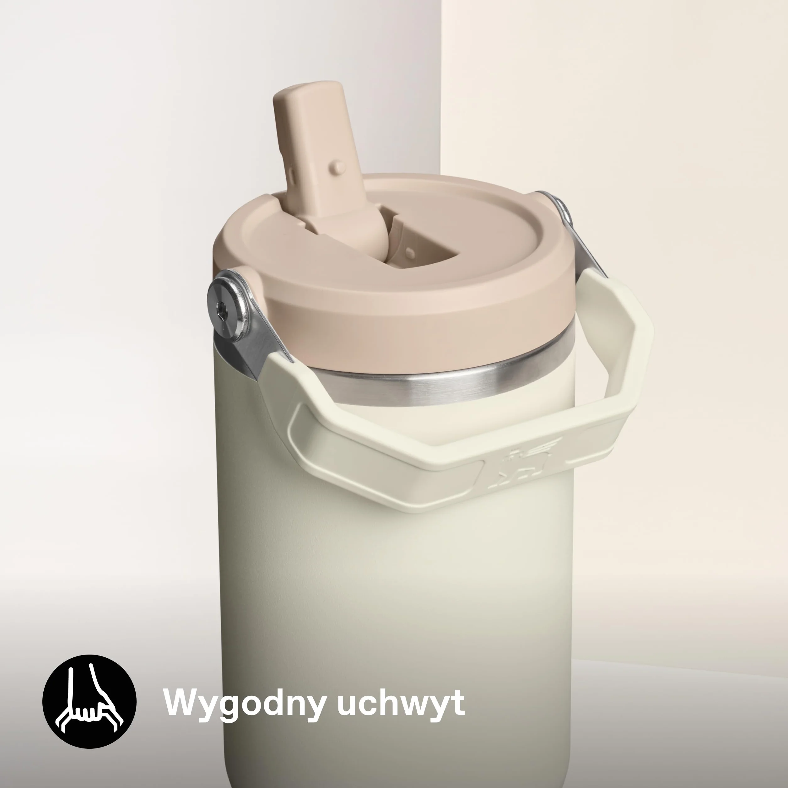 Stanley IceFlow Flip Straw Butelka na Wodę 0.89L Stal Nierdzewna Szczelna