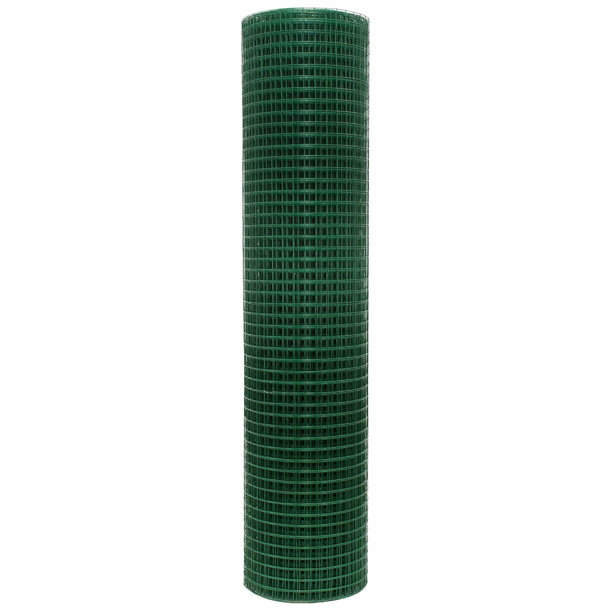 ECD Germany Aviary Wire Mesh 1mx25m 19x19mm 0,75mm Green Galvanised Steel Welded Wire Fence