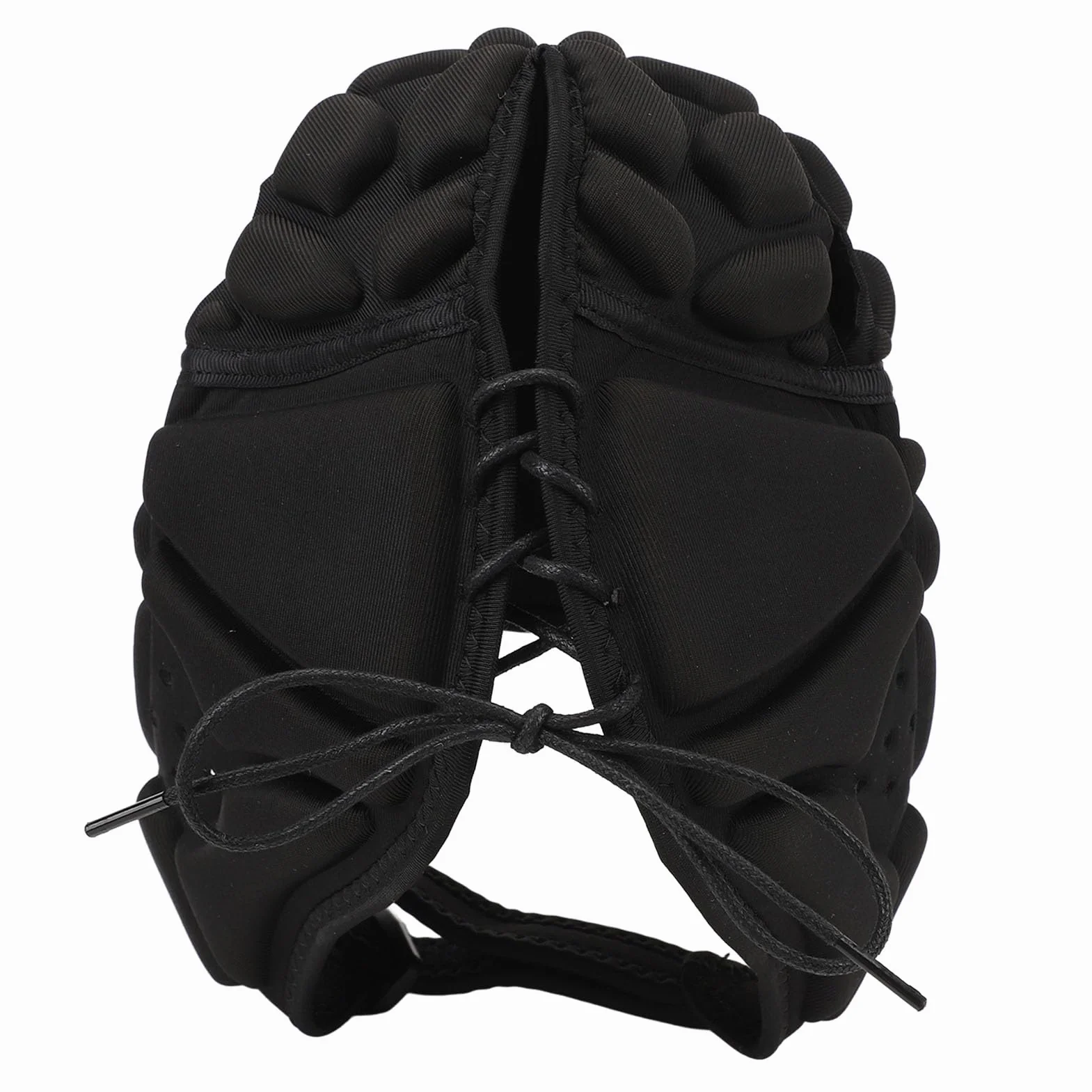 Kask do Rugby, Gąbka EVA Miękko Wyściełany Kask Oddychający Kask Piłkarski Regulowany Nagłówek do Rugby dla Młodzieży Dzieci Dorośli, Wygodne Noszenie