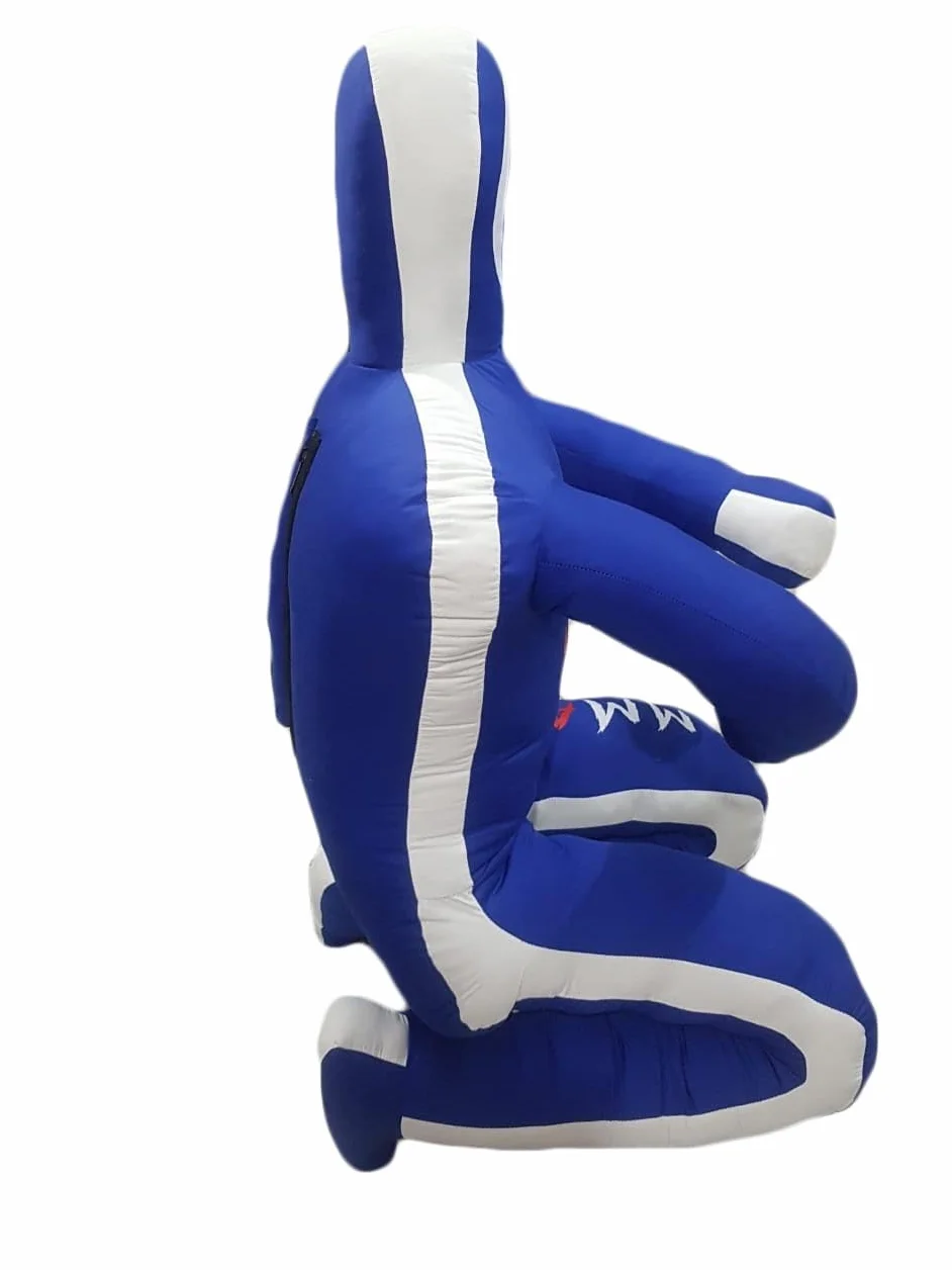 MMA Grappling Dummy Judo BJJ Wrestling Pozycja siedząca Brazylijski JIU Jitsu Dummy Submission Samoobrona Trening Canvas UNFILLED