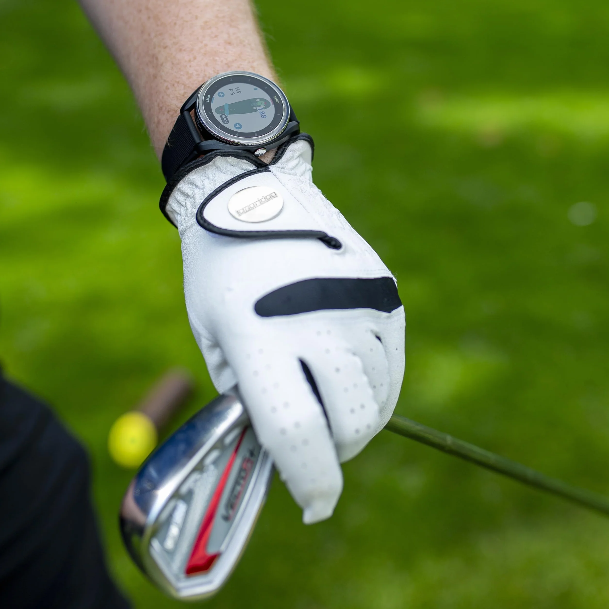 Longridge - Damska rękawica golfowa na każdą pogodę - biała
