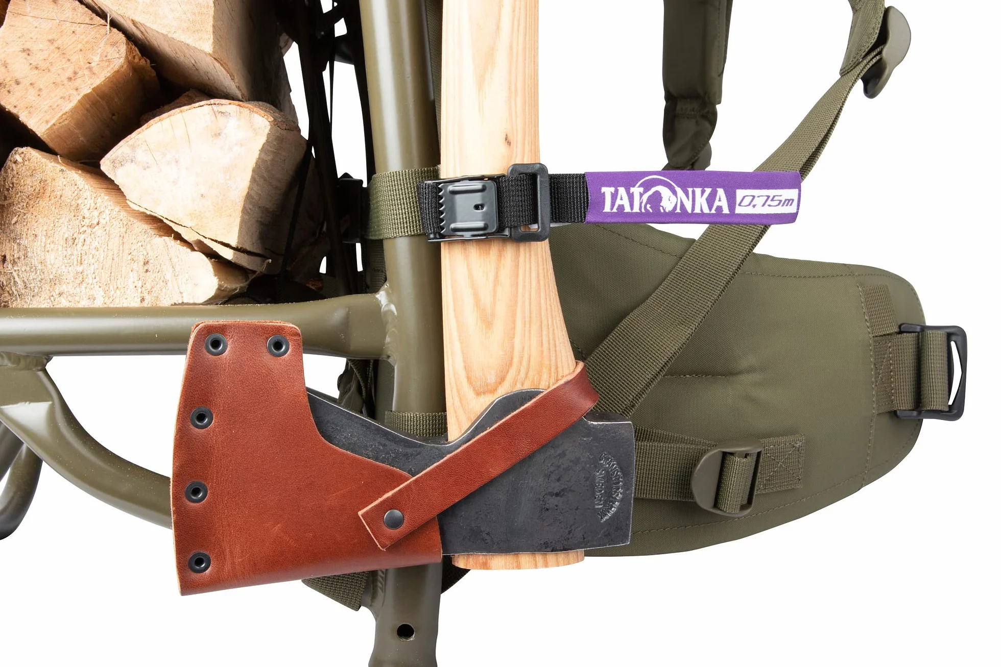 Tatonka Pasek do pakowania Easy Strap 18 mm 2 m 2 sztuki pasy mocujące metalowa klamra