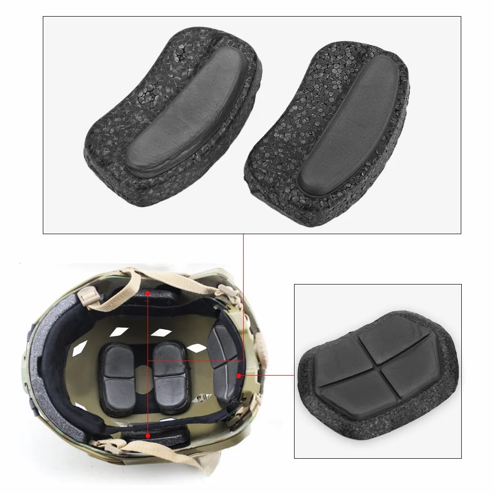 Wyściółka kasku do krykieta, piankowe nakładki na kask Wymienna nakładka ochronna na kask, 13 szt. Wyściółka kasku taktycznego Zestaw piankowych podkładek Airsoft Paintball Szybki kask DIY Poduszka ochronna Zestaw podkładek z gąbki EPP