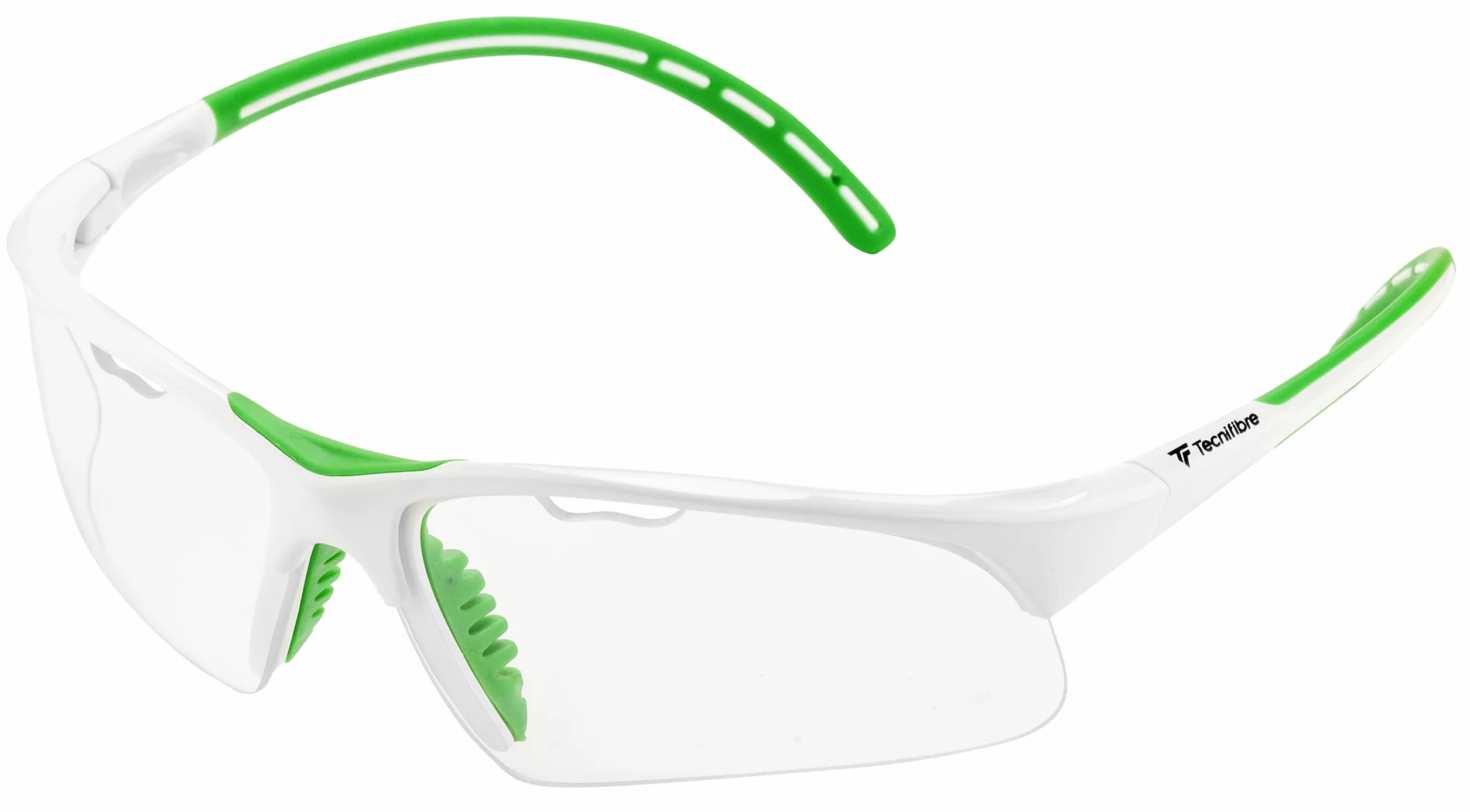 Tecnifibre Okulary do squasha White Green okulary do squasha białe/zielone, jeden rozmiar
