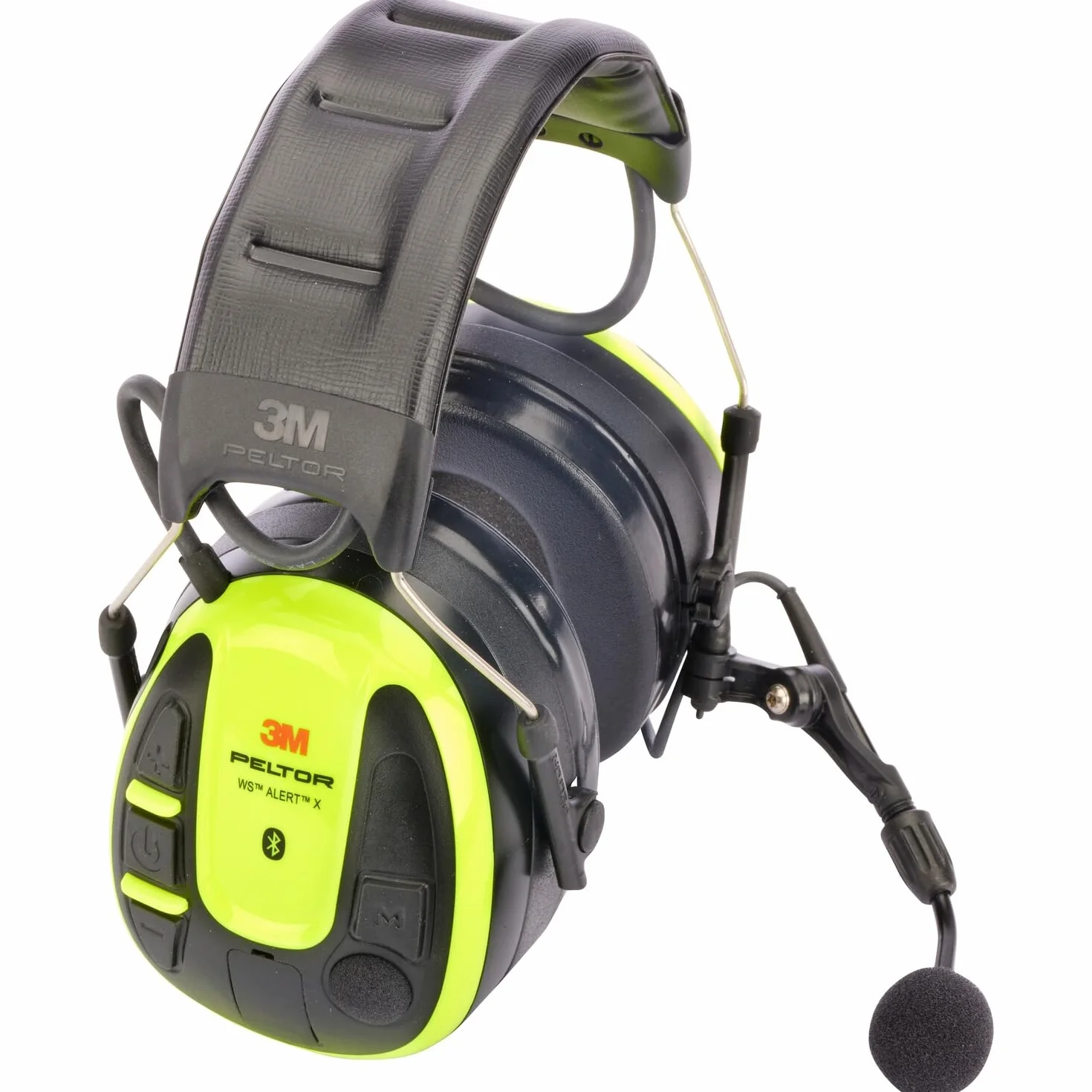 3M Peltor WS ALERT X MRX21A4WS6 nauszniki Bluetooth 30 dB żółty z mikrofonem