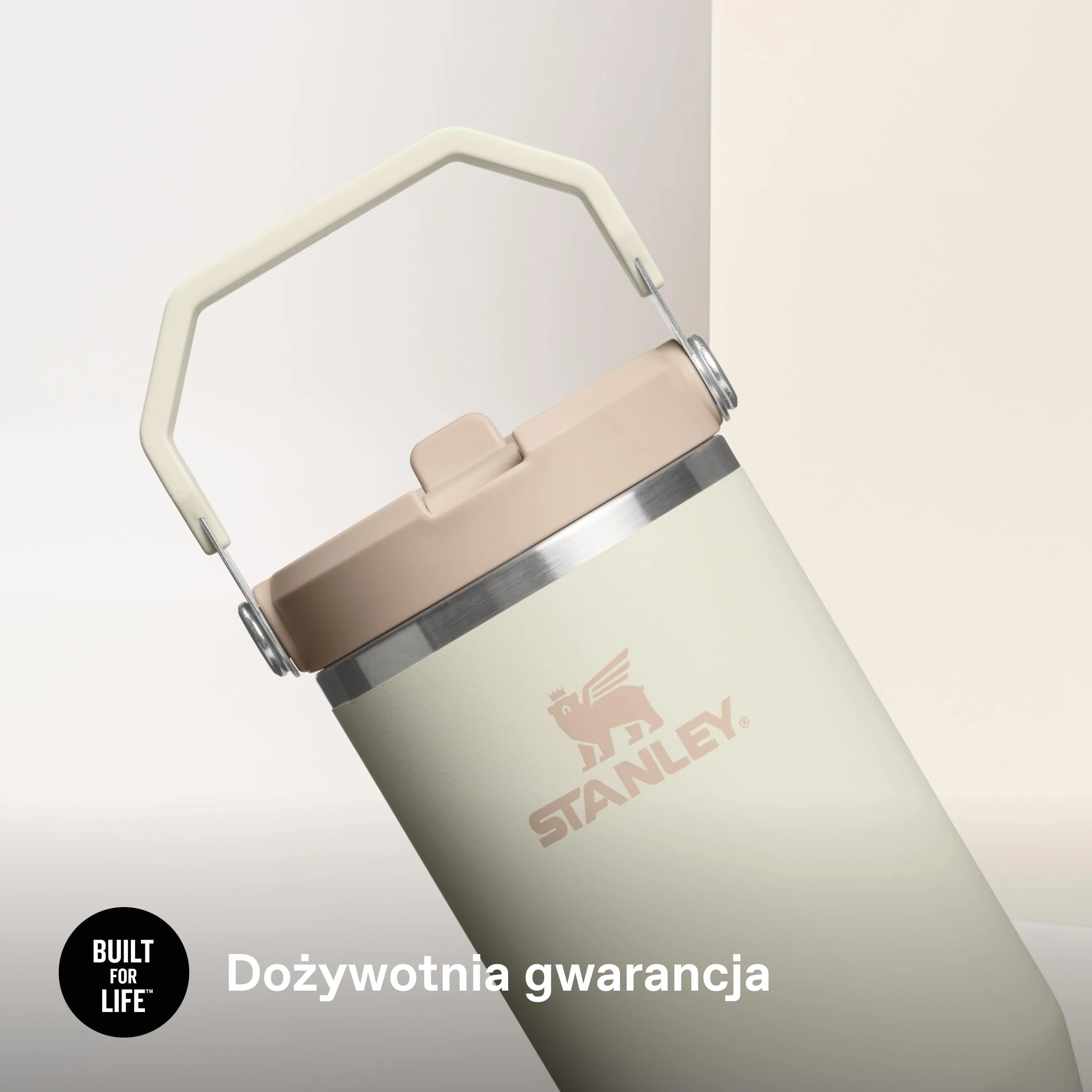 Stanley IceFlow Flip Straw Butelka na Wodę 0.89L Stal Nierdzewna Szczelna