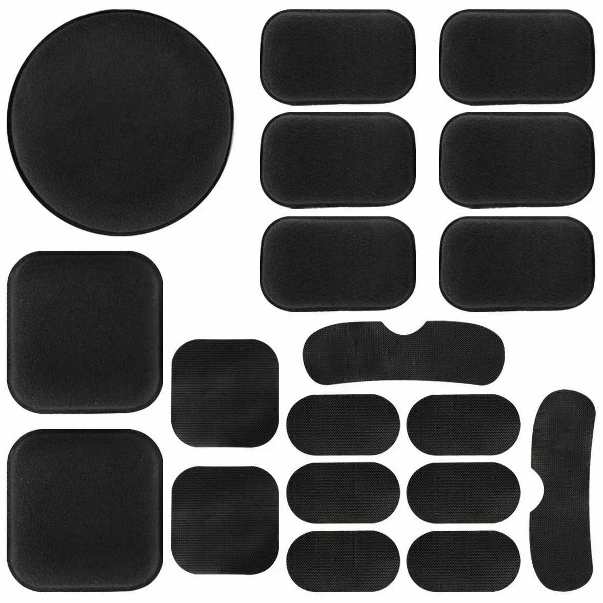Uniwersalne ochraniacze kasku Airsoft, Zamienne zestawy piankowe do kasku 19 szt. / zestaw dywaników do kasku Fast/Mich/ACH/USMC/PASGT