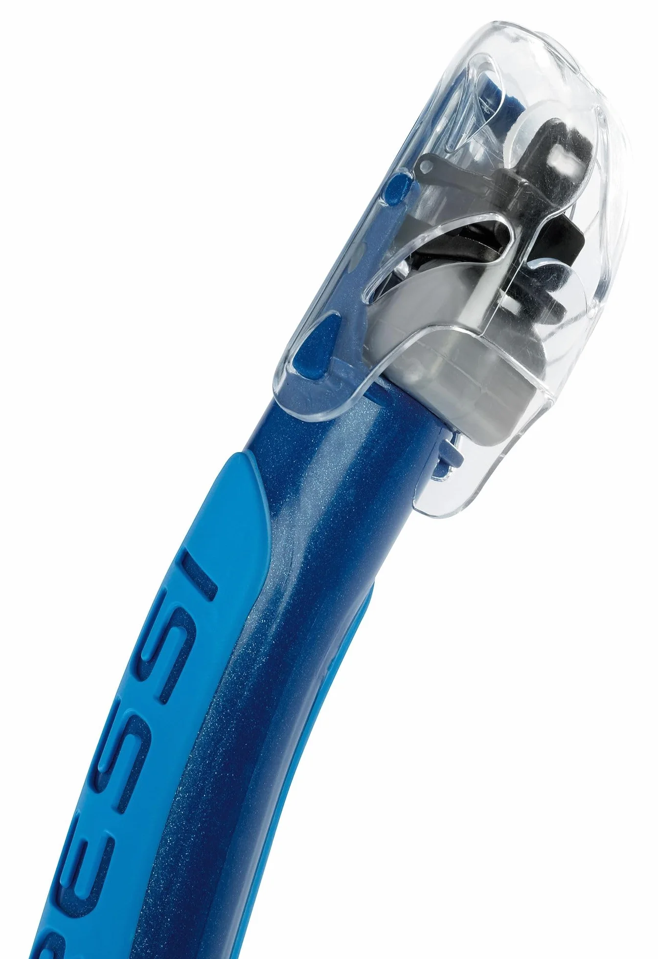 AERATORE ALPHA ULTRA DRY SIL. CLEAR/TUBO BLU AZZURRO