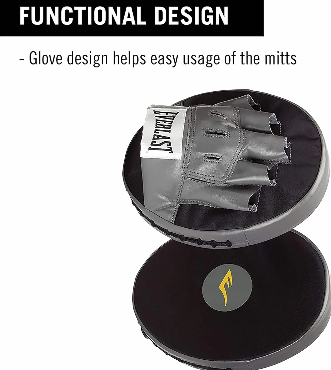Everlast 4318 Punch Mitts,black