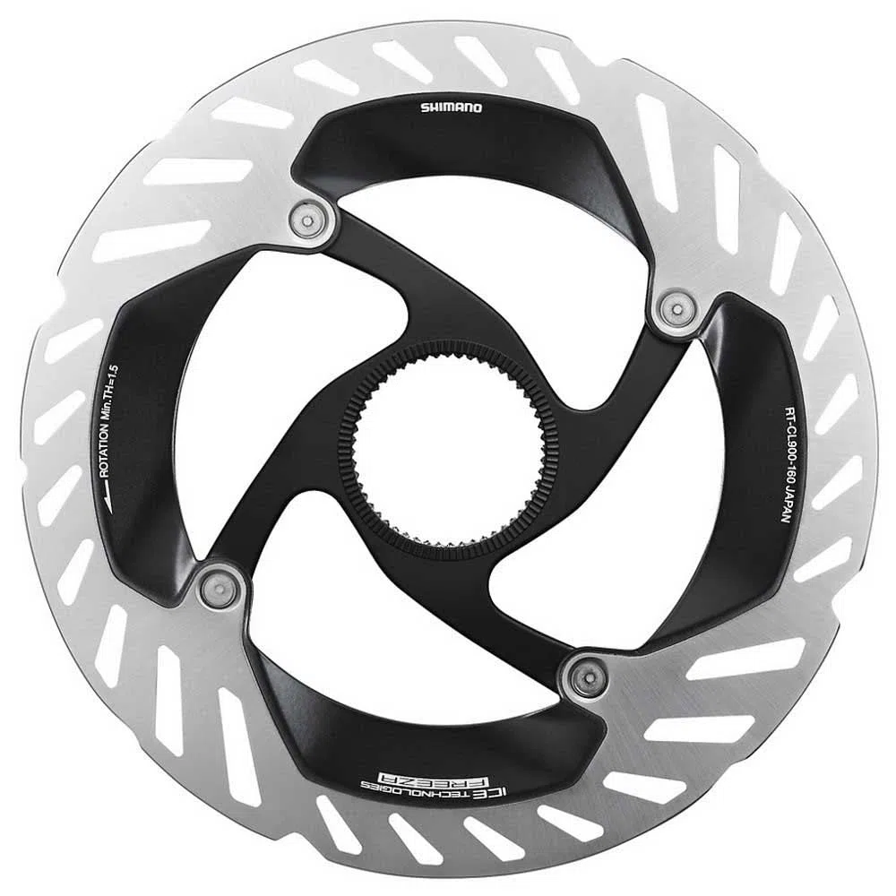 Shimano Unisex – tarcza hamulcowa RT-CL900 dla dorosłych, czarna, 140 mm