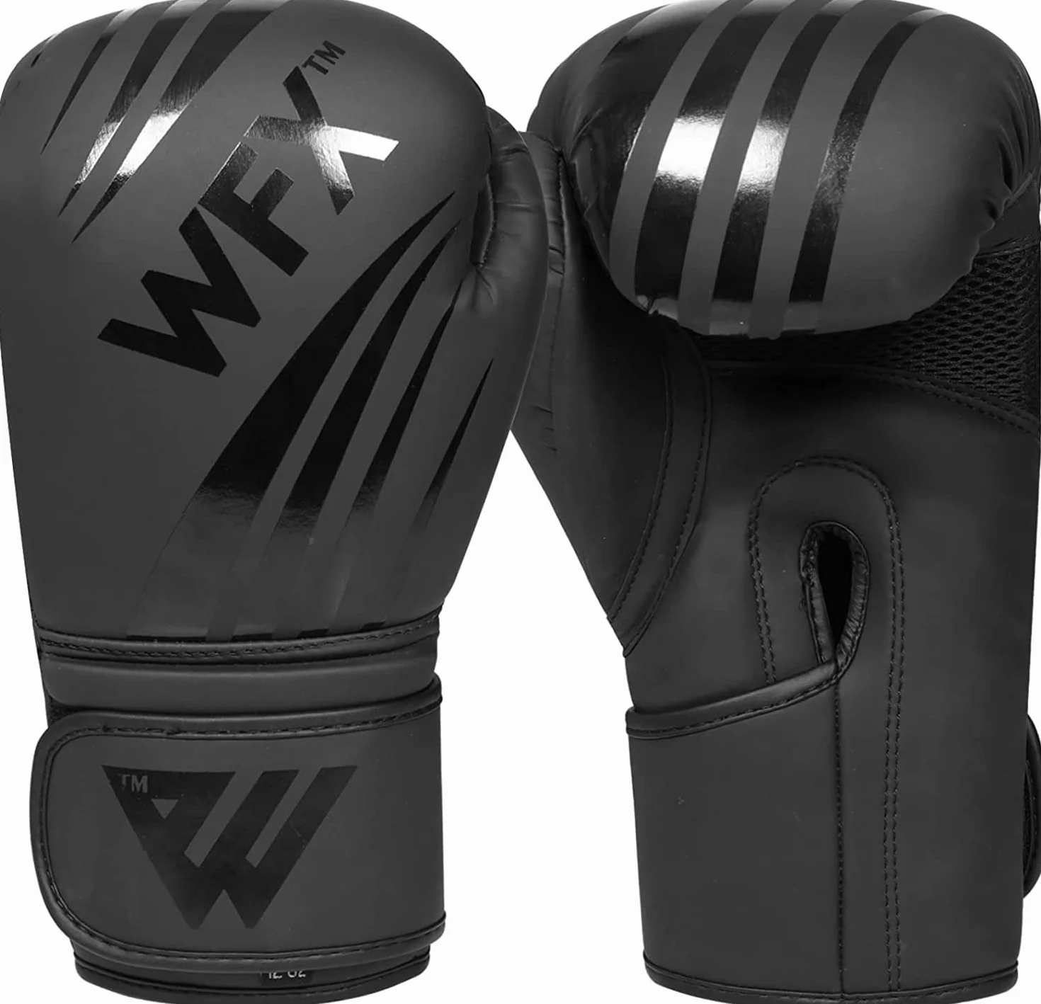 WFX Skórzane rękawice bokserskie profesjonalne MMA sparing kickboxing worek treningowy trening muay thai walka