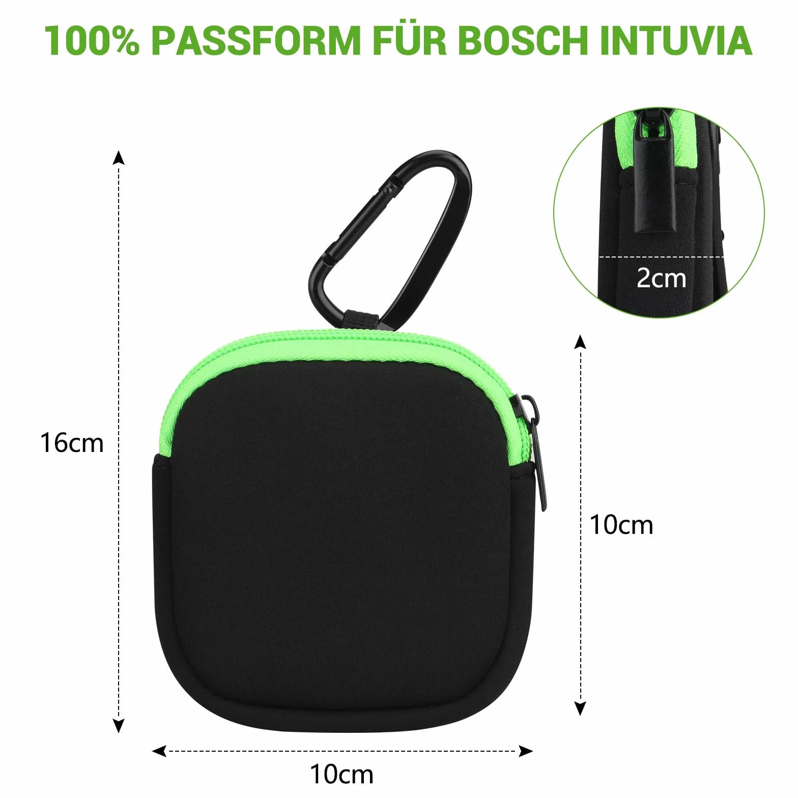 CLOPAE Bosch Intuvia pokrowiec ochronny na wyświetlacz z neoprenu, 2 sztuki, ochrona wyświetlacza, rower elektryczny, wodoszczelny, odporny na uderzenia i zarysowania