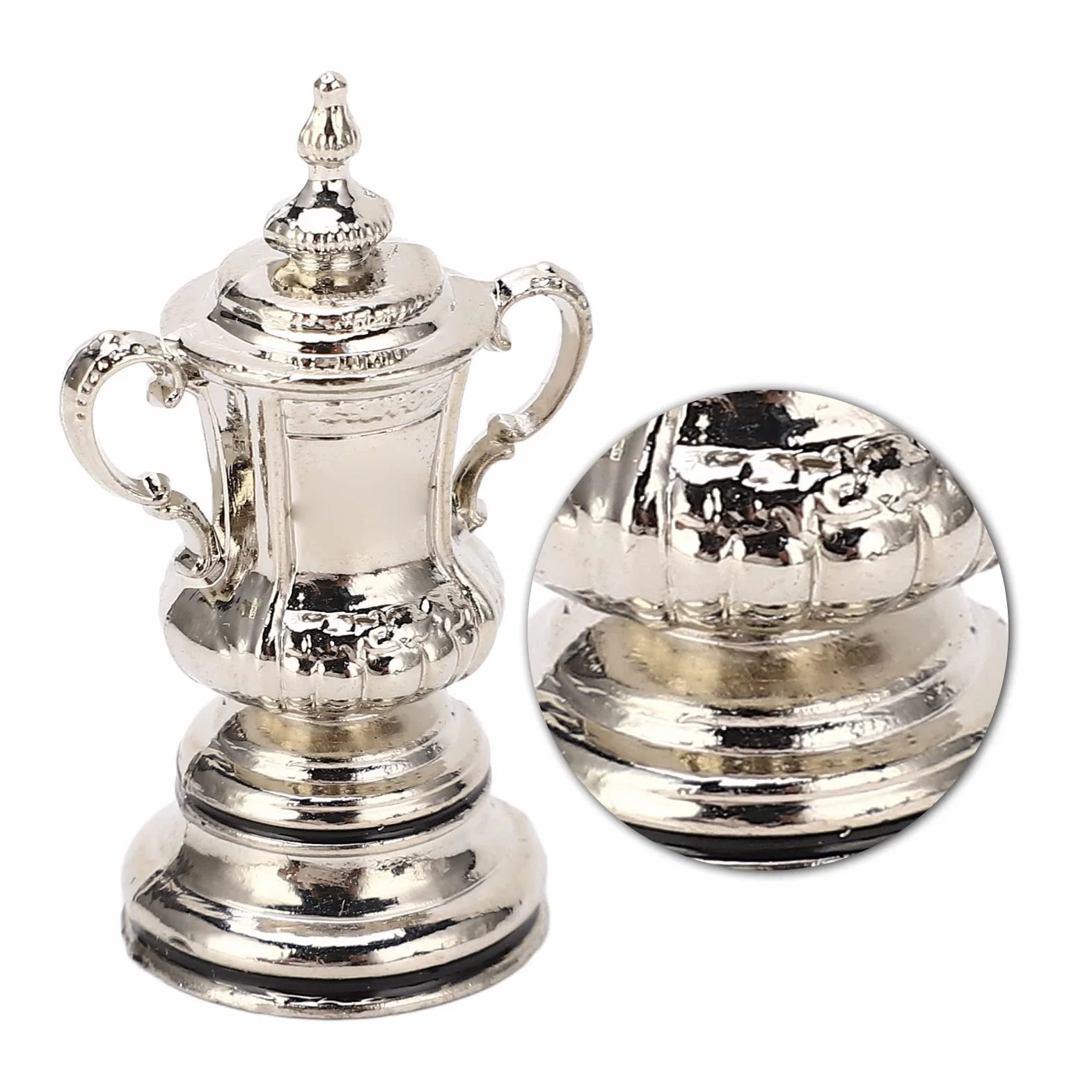 Model Mini Pucharu Trofeum Piłkarskiego, Metalowa Ozdoba Trofeum Ligi Piłkarskiej I Metalowe Trofeum Piłkarskie Premium, Piłkarska Pamiątka Pamięci