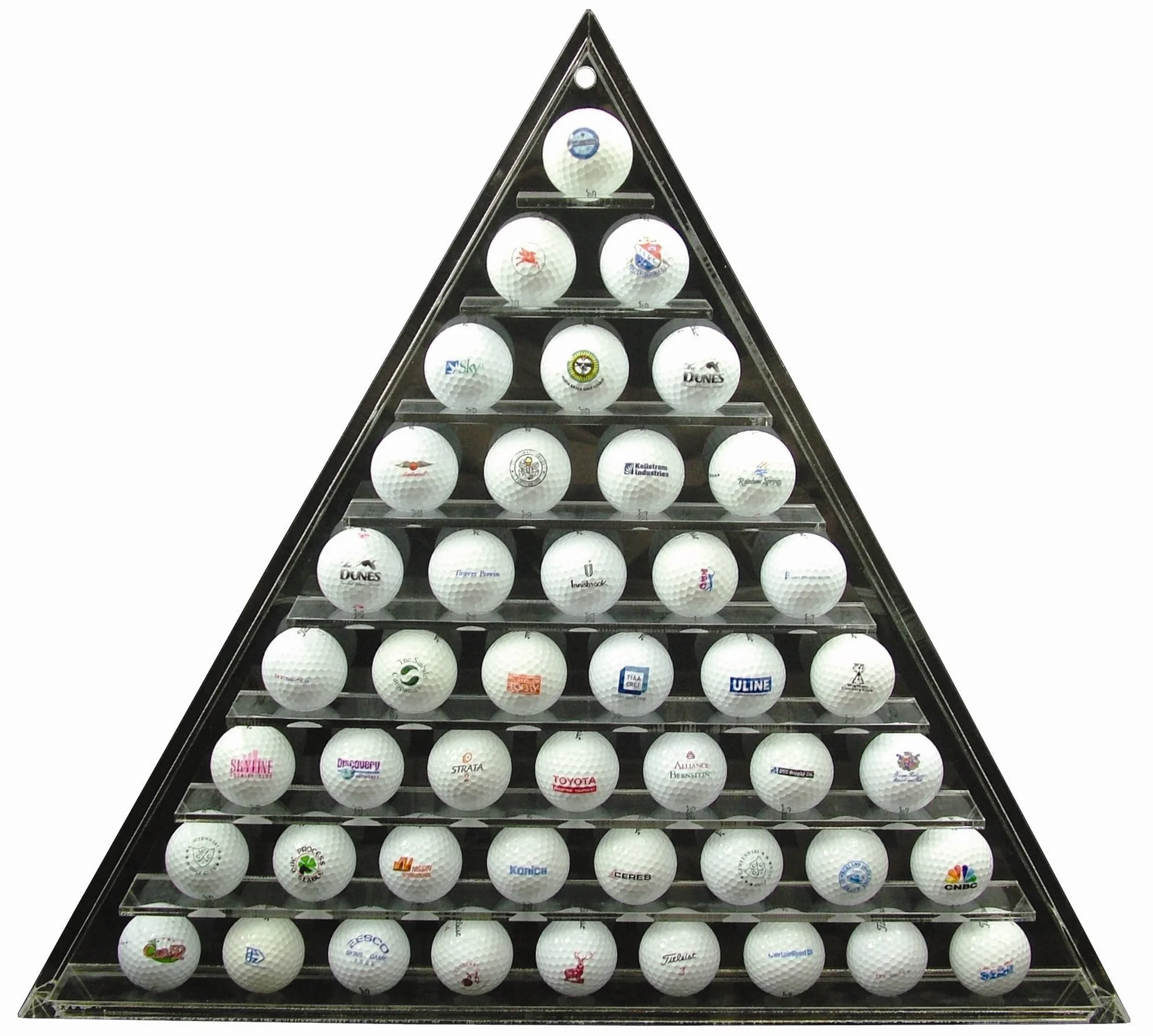 Longridge Pyramid 45 ekspozytor piłki golfowej
