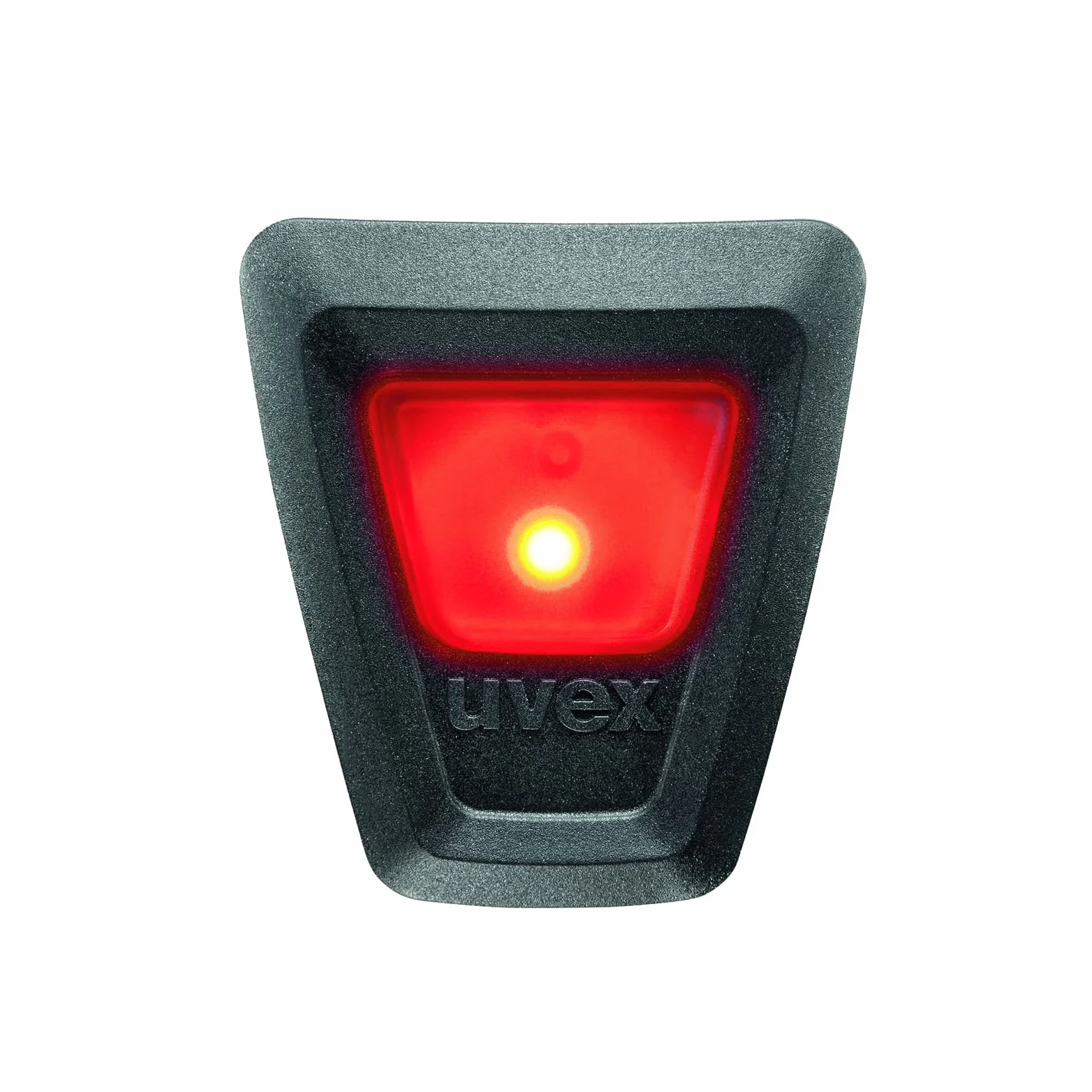 uvex plug-in LED XB052 lampka kompatybilny z modelami uvex active światło ciągłe migające black-red