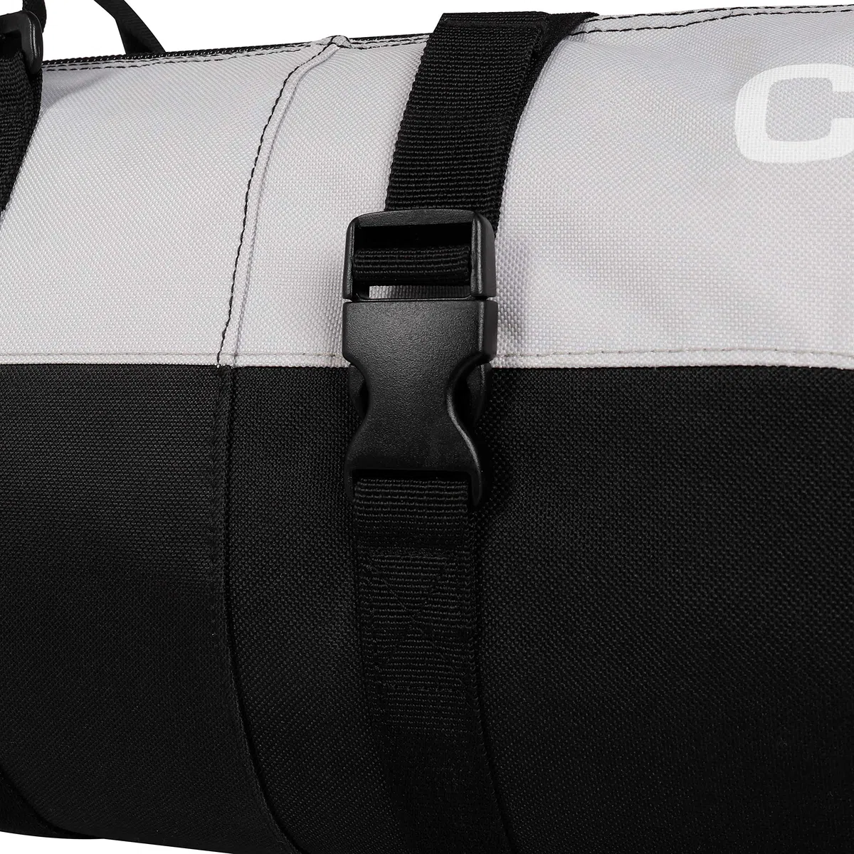 BRUBAKER CarverPro XP - torba narciarska z wyściełanymi paskami na ramiona na 1 parę nart, kijków i butów kask - czarny srebrny - 66 7/8 cala / 170 cm