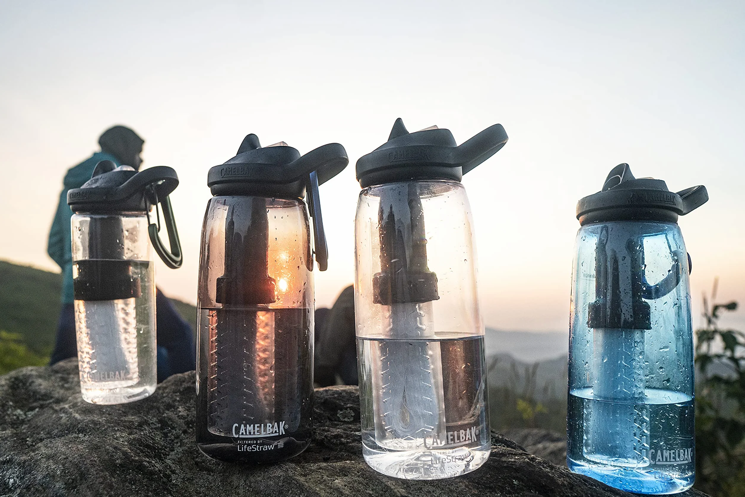 Camelbak Eddy+ Lifestraw 1L Butelka, Clear