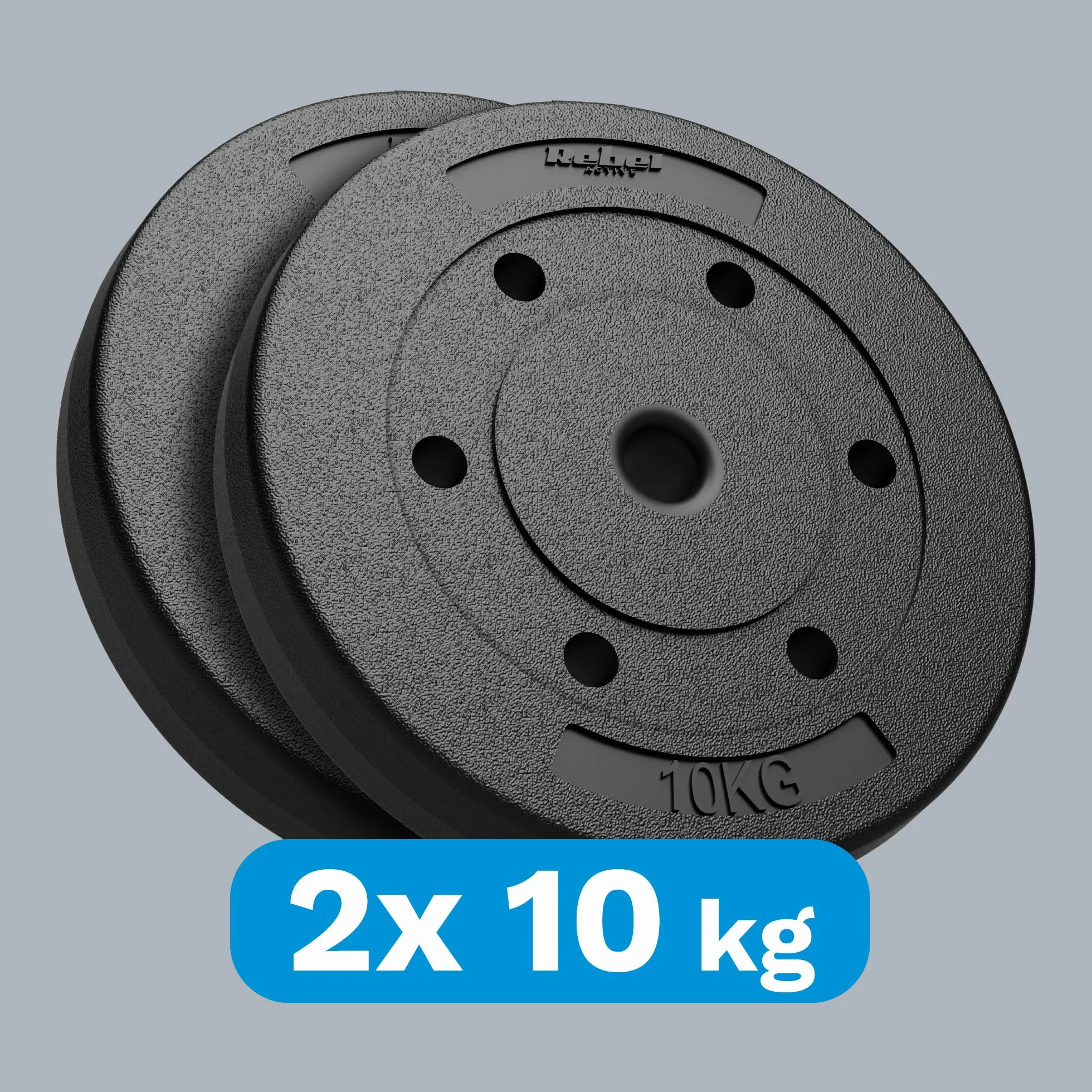 Rebel Zestaw Obciążeń Bitumicznych 2x10kg Otwór 31mm