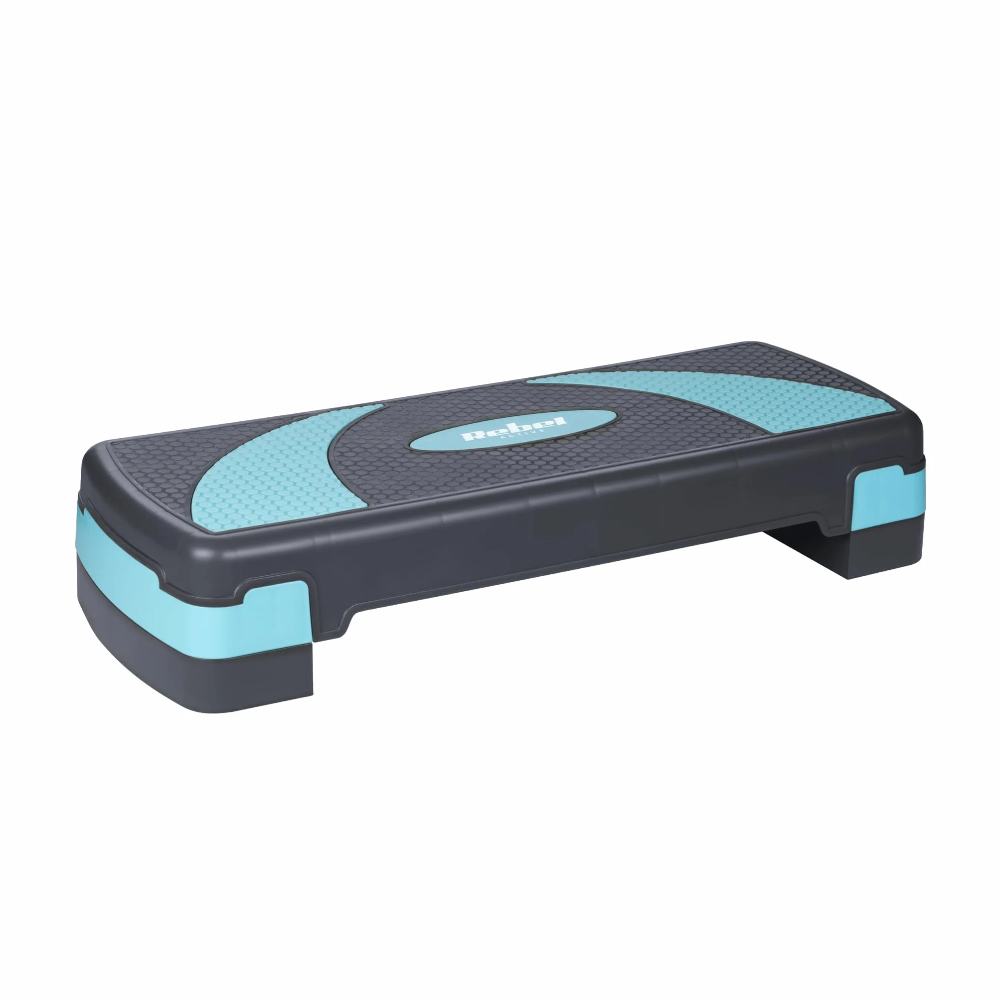Rebel Electro Step 3 Stopnie Szaro-niebieski RBA-3225-BL Do Aerobiku i Ćwiczeń Fitness